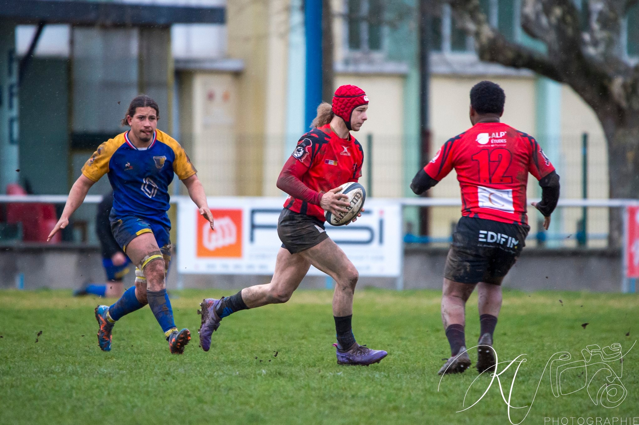  US Deux Ponts - US Renage Rives Rugby - Rugby - Fed2 2024 - US Deux Ponts vs Renage Rives (#F224US2PRRR03) Photo by: Karine Valentin | Siuxy Sports 2024-03-03