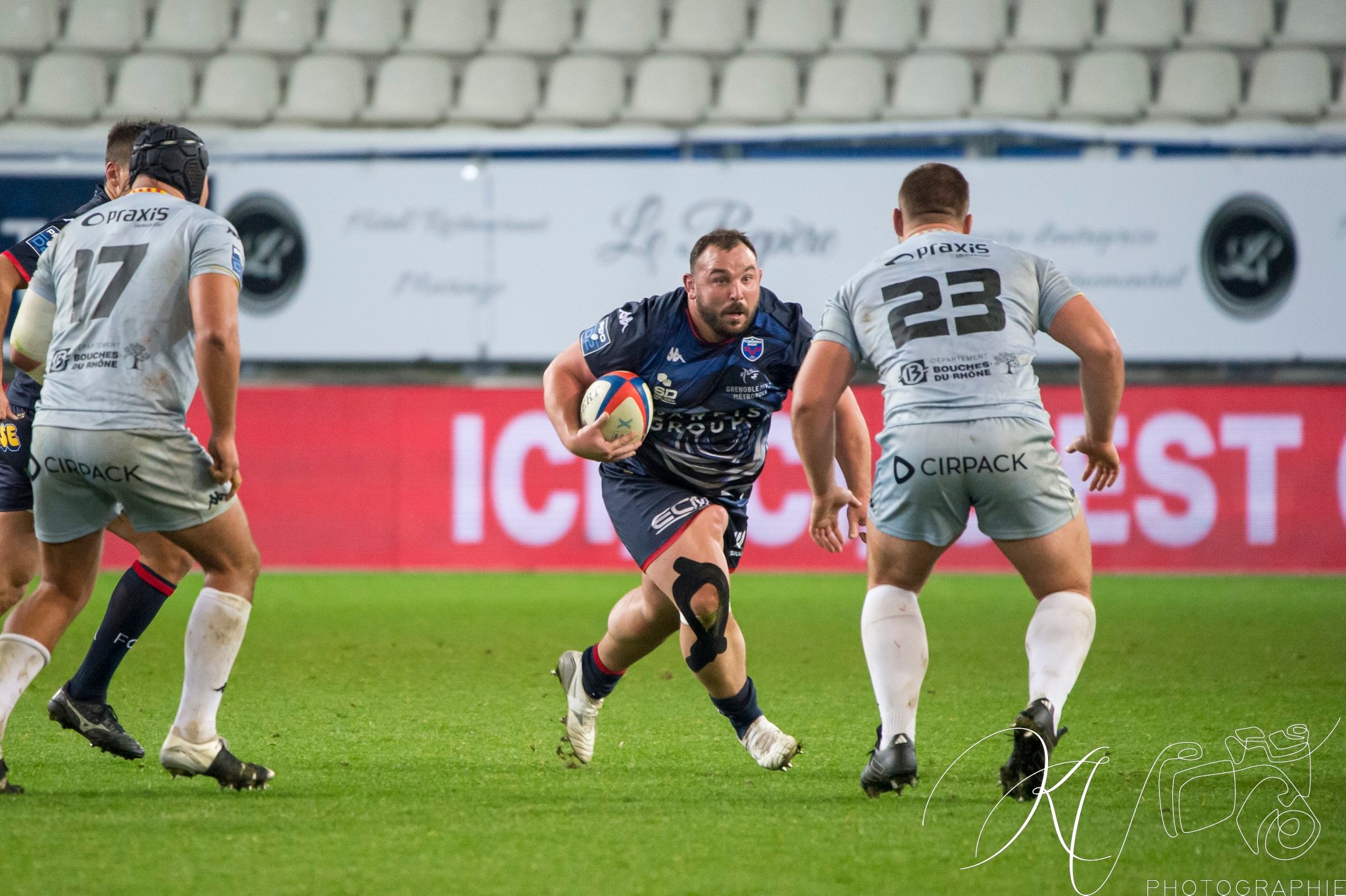 Vincent VIAL -  FC Grenoble Rugby - Provence - Rugby - PRO D2 - FC GRENOBLE (45) VS (10) Provence Rugby (#2024PROD1FCGPRR01) Photo by: Karine Valentin | Siuxy Sports 2024-01-04