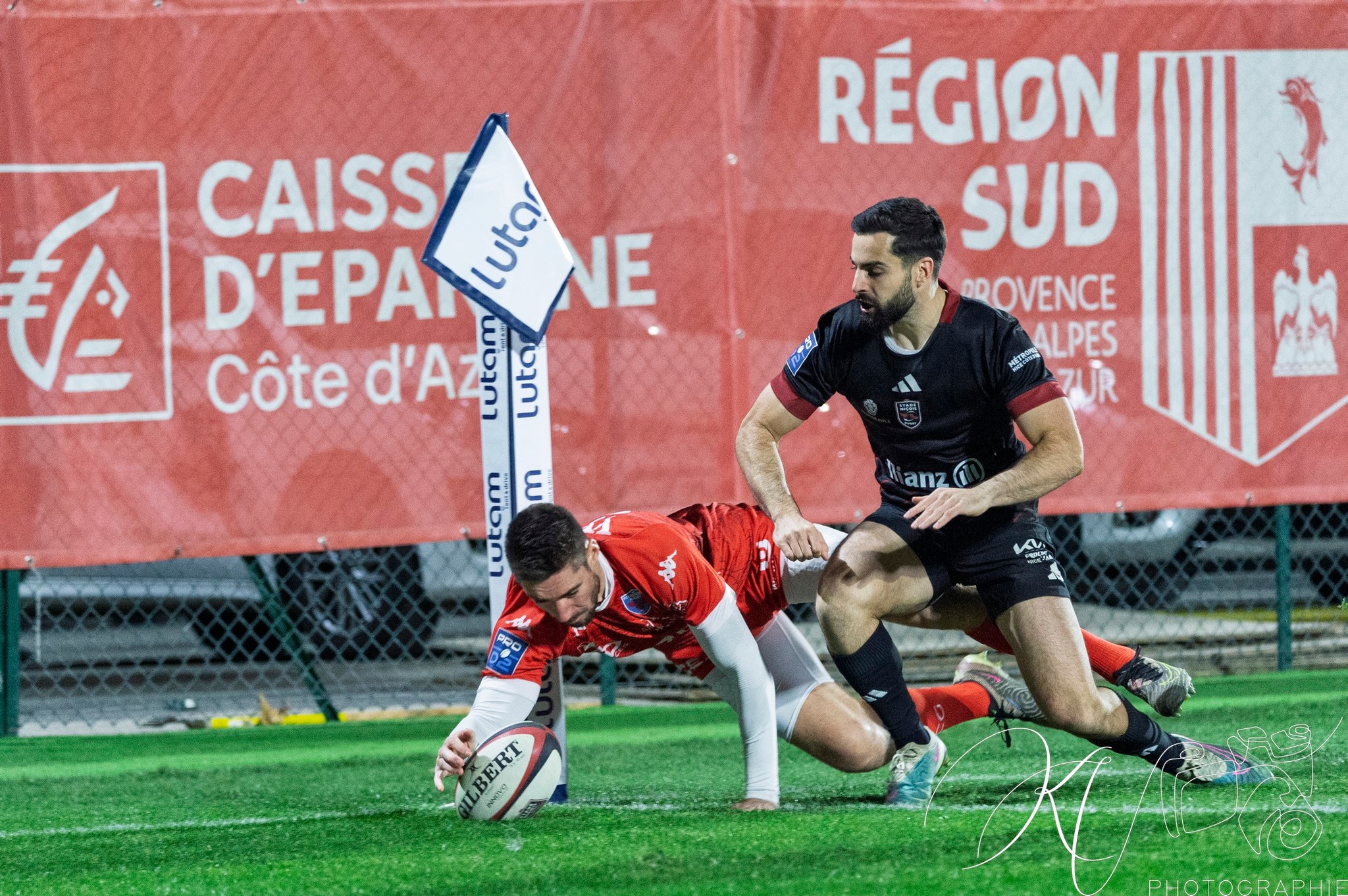  Stade niçois - FC Grenoble Rugby - Rugby - FFR 2024 Fed2 - Stade Niçois (18) vs (49) Grenoble Rugby (#FFR24FsSTGFC12) Photo by: Karine Valentin | Siuxy Sports 2024-12-20