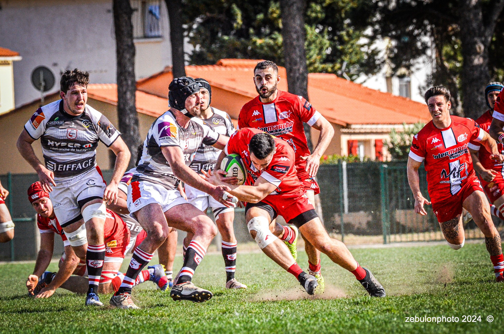  Étoile Sportive Catalane - Football Club Villefranchois - Lauragais - Rugby - FFR -  Fed 2 2024 - Etoile Sportive Catalane vs FC Villefranchois (#FFR24F2ESCFCV03) Photo by: Photo Zebulon | Siuxy Sports 2024-03-23