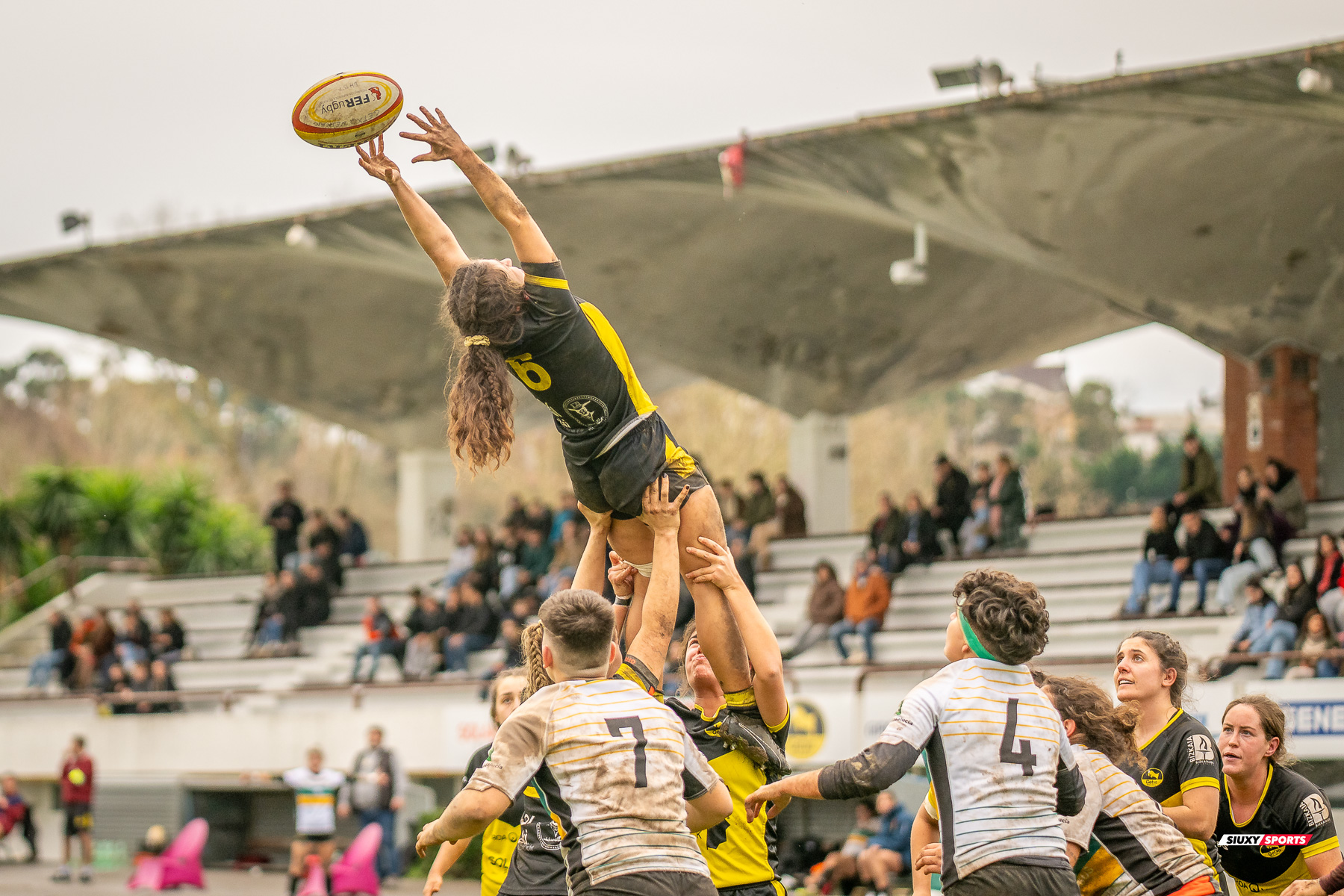  Getxo Artea Rugby Taldea - CR Atlético Portuense - Rugby - FER 2024 - DHB F - Getxo Neskak Rt (29) vs (0) CR Atl. Portuense (#FER24DHBGNPOR01) Photo by: Fredy Monfoto | Siuxy Sports 2024-01-14