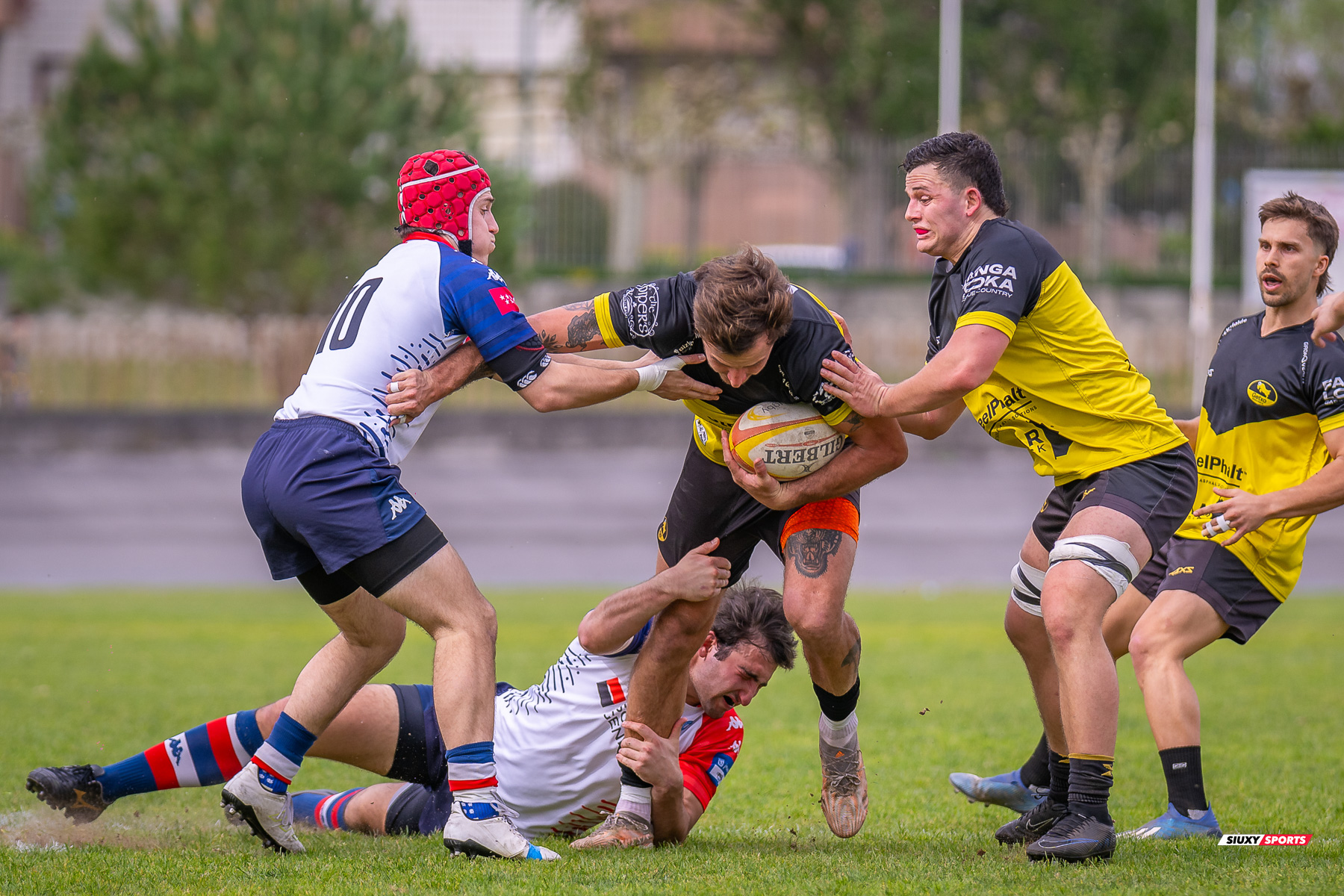 Pello LARRINAGA ZORROZUA - Juan Cruz RODRIGUEZ HERRERA -  Getxo Artea Rugby Taldea - Club de Rugby Liceo Francés - Rugby - FER 2024 - DHB - Getxo RT (38) vs (22) Liceo Frances (#FER24DGETLFR04) Photo by: Fredy Monfoto | Siuxy Sports 2024-04-06