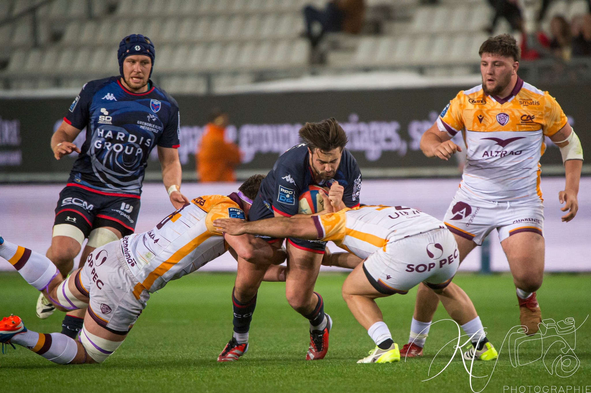  FC Grenoble Rugby - Soyaux Angoulême - Rugby - PRO D2 - FC Grenoble (21) vs (18) Soyaux Angouleme (#PD224FCGSAN03) Photo by: Karine Valentin | Siuxy Sports 2024-03-29