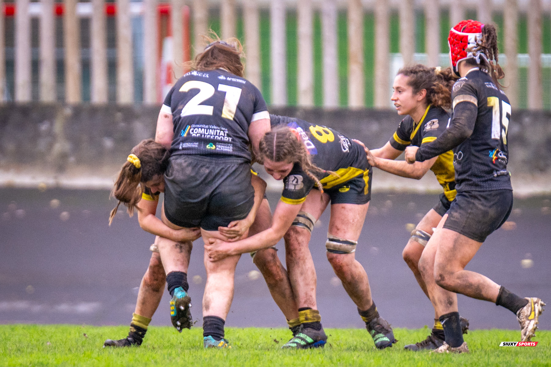  Getxo Artea Rugby Taldea - Rugby Turia - Rugby - FER 2023 - DHB F - Getxo Neskak Rt (25) vs (0) Rugby Turia (#FER23DHBGNRT12) Photo by: Fredy Monfoto | Siuxy Sports 2023-12-10