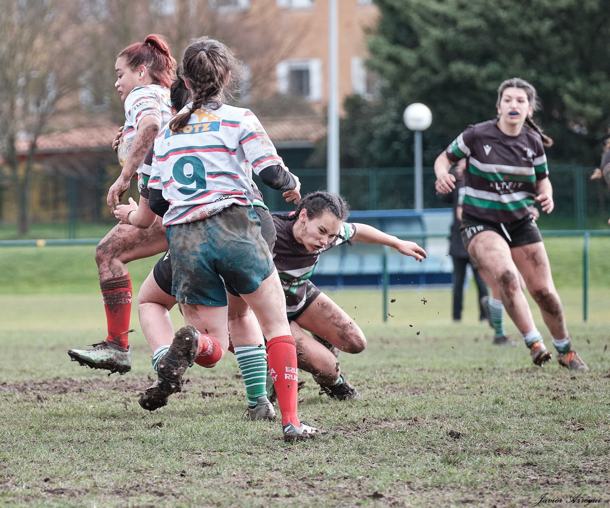  La Única Rugby Taldea - Iruña Rugby Club - Rugby - FER 2024 - La Unica RT vs Iruña Rugby Club - Neskak (#FER24UNIIRU02) Photo by: Javier Arregui | Siuxy Sports 2024-02-10