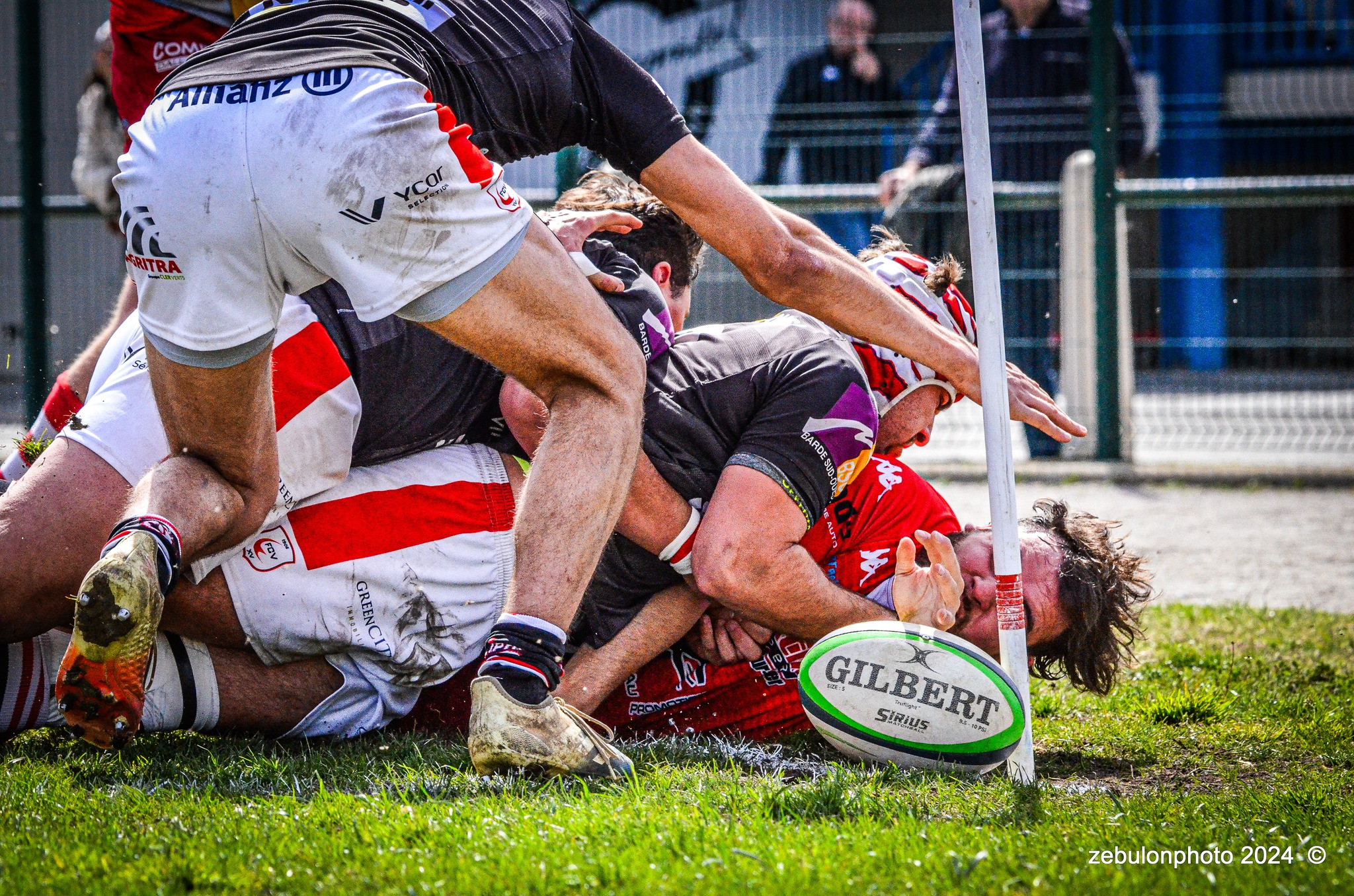  Étoile Sportive Catalane - Football Club Villefranchois - Lauragais - Rugby - FFR -  Fed 2 2024 - Etoile Sportive Catalane vs FC Villefranchois (#FFR24F2ESCFCV03) Photo by: Photo Zebulon | Siuxy Sports 2024-03-23
