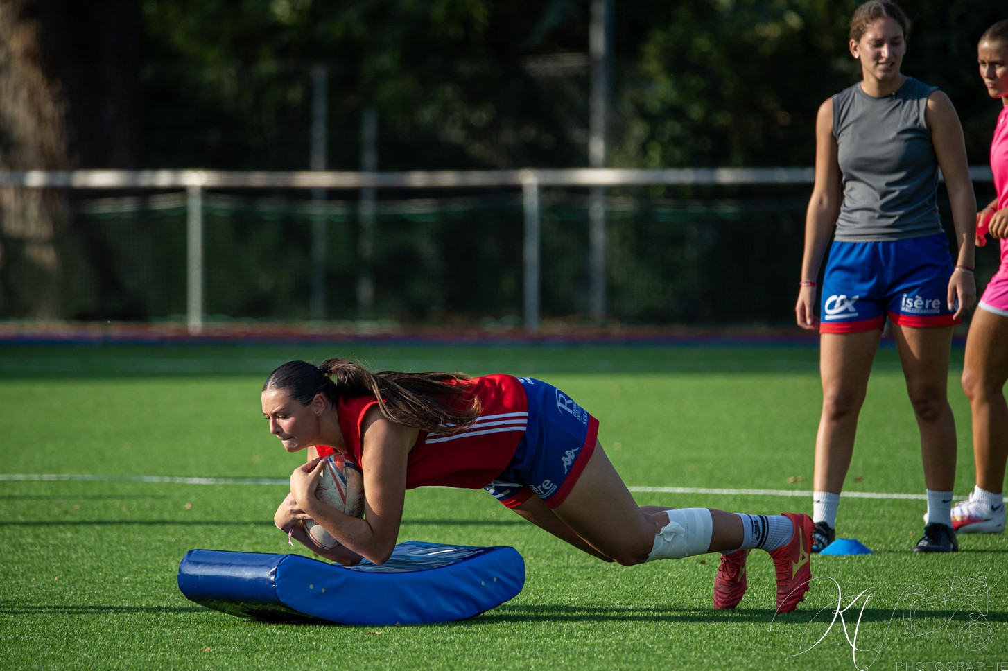  FC Grenoble Rugby -  - Rugby - ENTRAINEMENT FCG Amazones DU 24 août 2024 (#FCG24ENT2408) Photo by: Karine Valentin | Siuxy Sports 2024-08-24