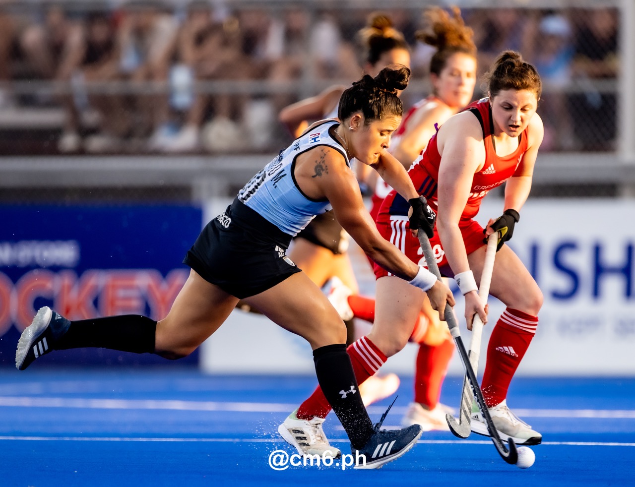 Maria Jose GRANATTO -  Selección femenina de hockey sobre césped de Argentina - England women's national field hockey team - Field hockey - FIH PRO LEAGUE 2022-2023 - Argentina(3) vs (0) Great Britain (#FIHPF22ARGGBR12) Photo by: Christian Mas | Siuxy Sports 2022-12-15