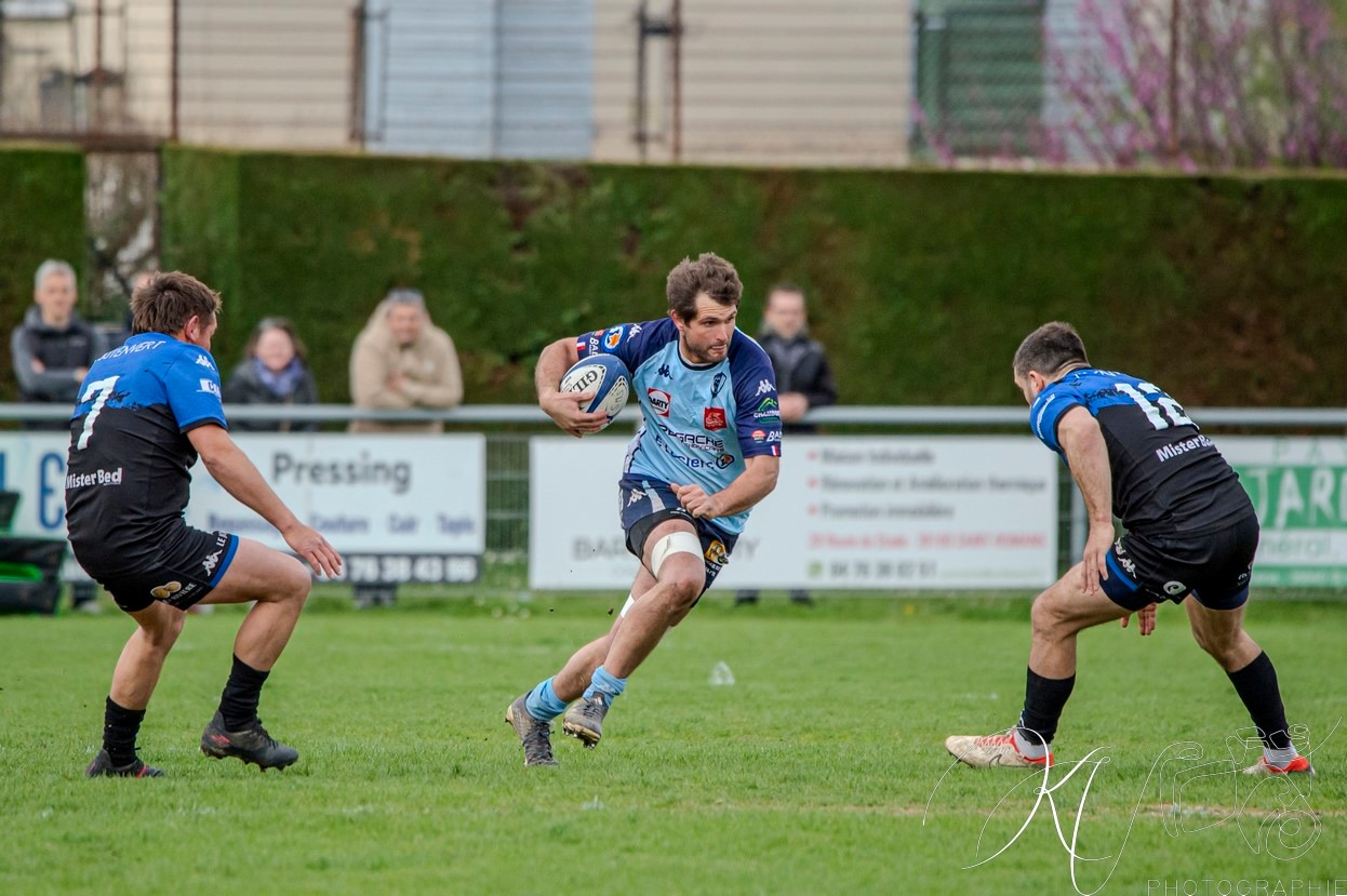  Saint-Marcellin Sports - US Vinay - Rugby - FFR 2024 Fed2 - SMS (13) vs (19) US Vinay (#FFR24F2SMSUSV03) Photo by: Karine Valentin | Siuxy Sports 2024-03-31