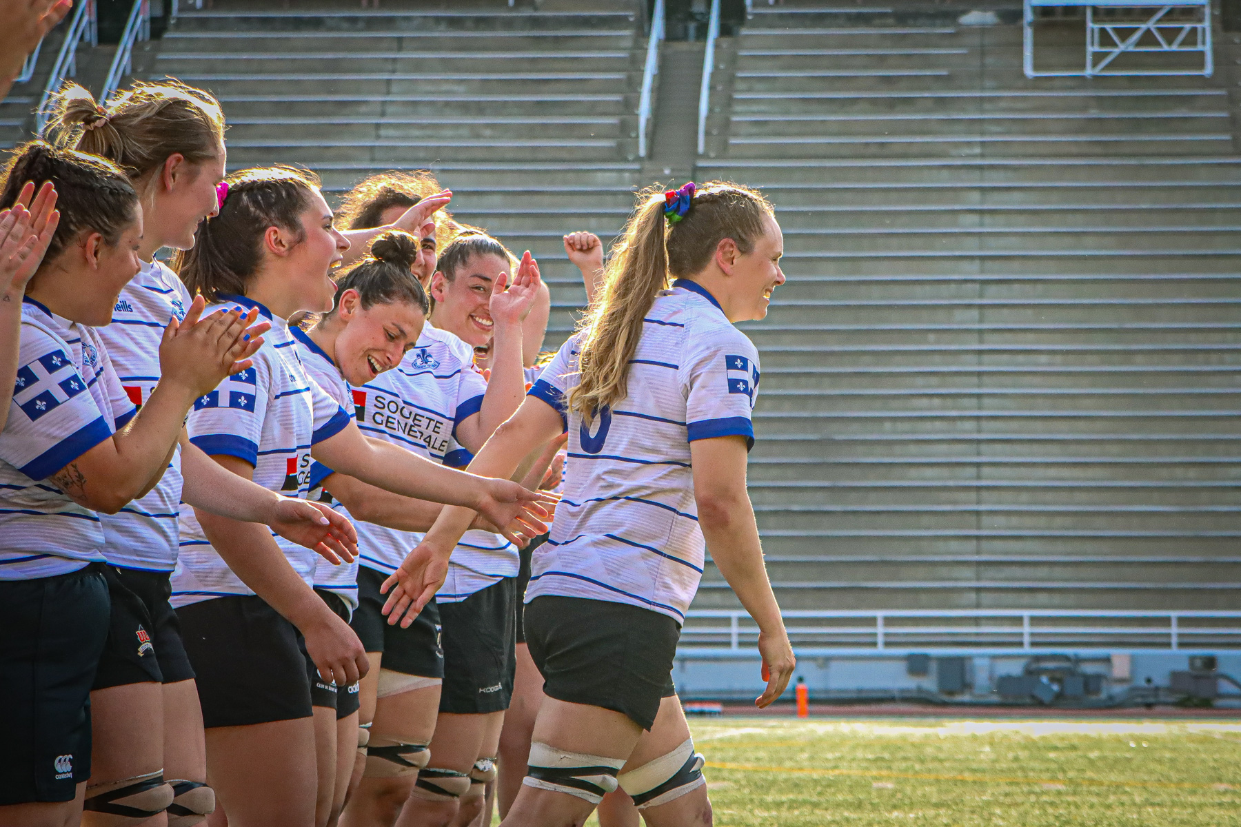 Équipe féminine - Rugby Québec - Ontario Blues (w) - Rugby - QORC-CROQ 2024 - FINALS - QUÉBEC EST (37) VS (13) ONTARIO EST - 1ST POSITION - Reel Mayarts (#QORC24QCEONE16) Photo by: Photo Mayarts | Siuxy Sports 2024-06-01