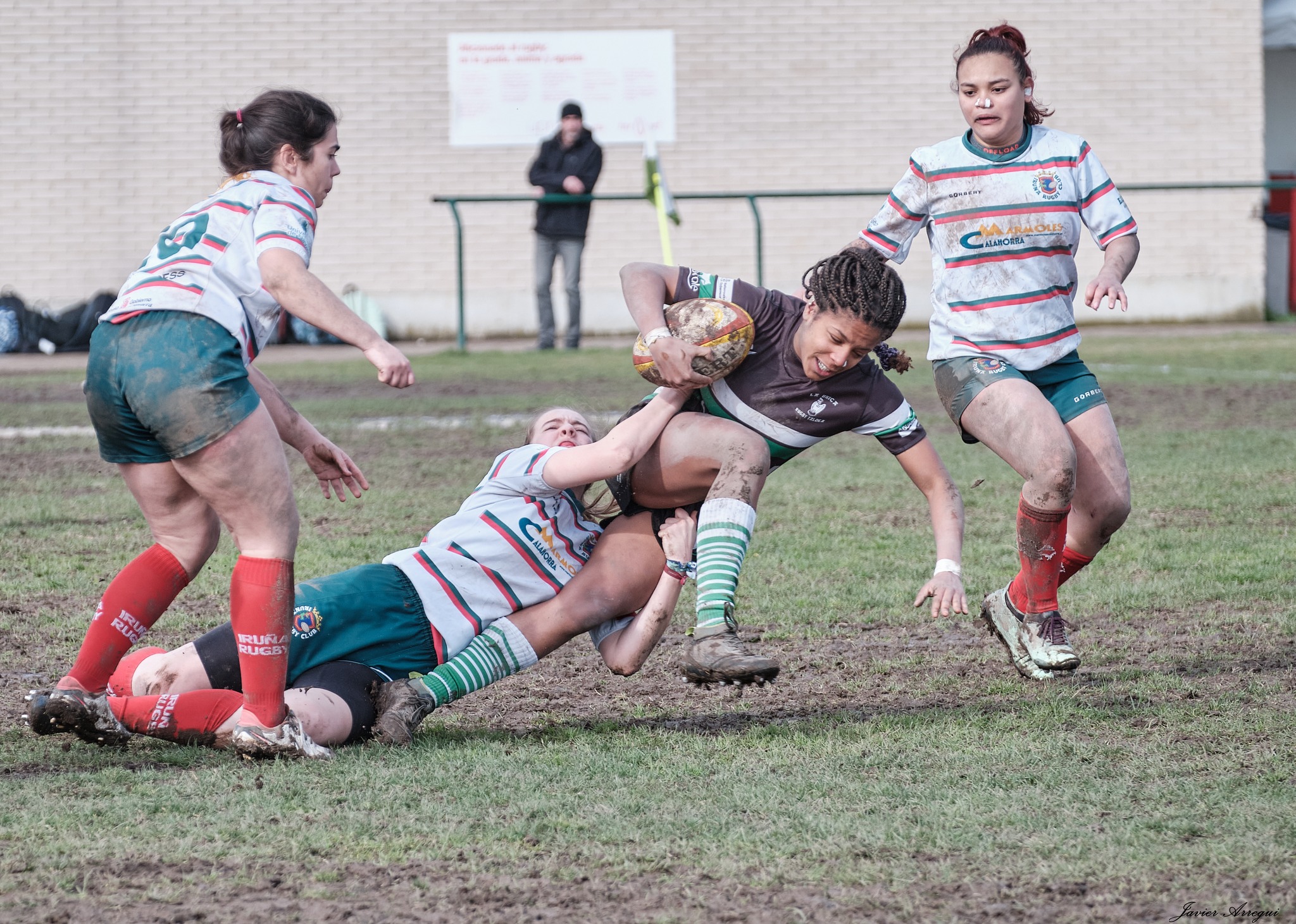  La Única Rugby Taldea - Iruña Rugby Club - Rugby - FER 2024 - La Unica RT vs Iruña Rugby Club - Neskak (#FER24UNIIRU02) Photo by: Javier Arregui | Siuxy Sports 2024-02-10