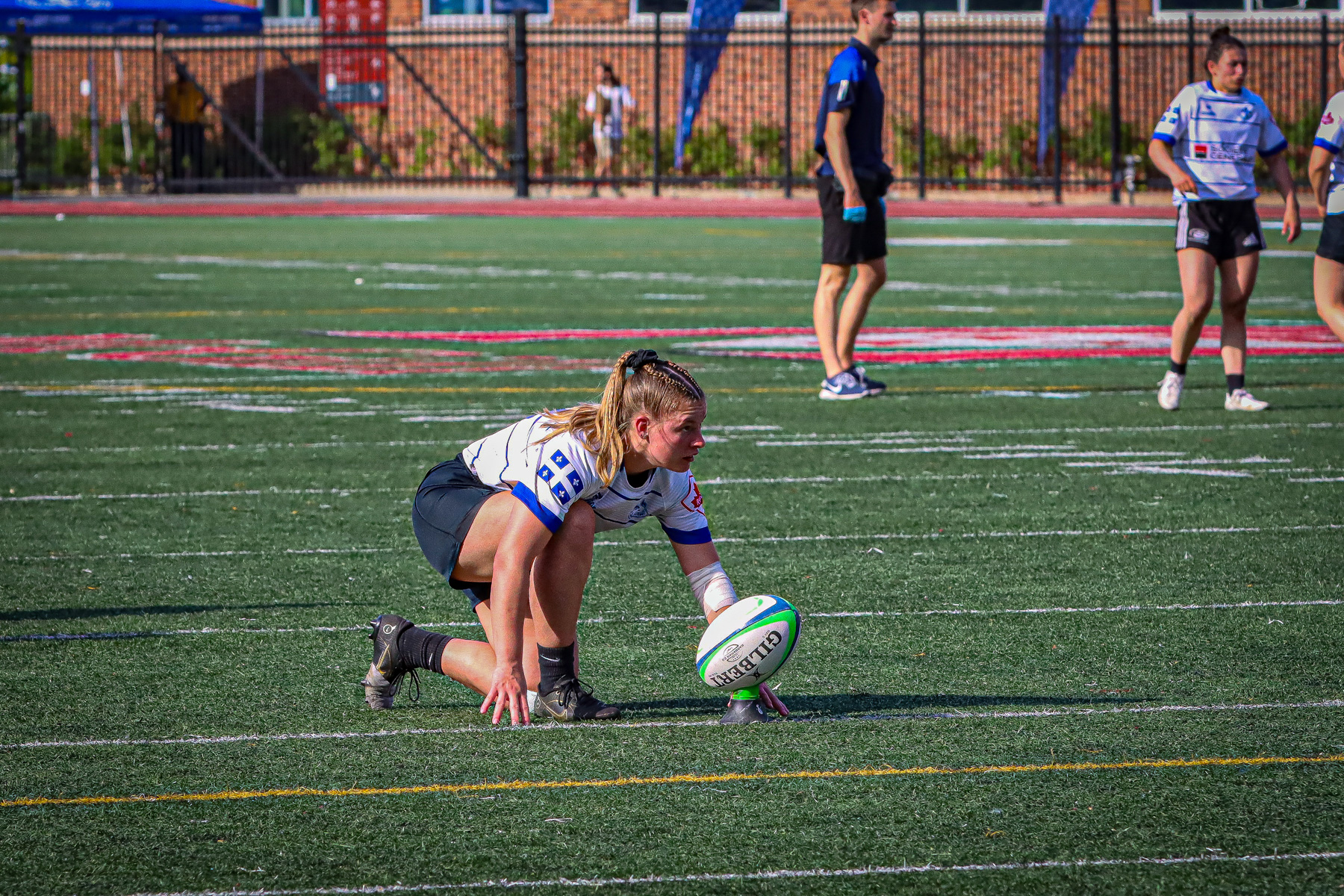  Équipe féminine - Rugby Québec - Ontario Blues (w) - Rugby - QORC-CROQ 2024 - FINALS - QUÉBEC EST (37) VS (13) ONTARIO EST - 1ST POSITION - Reel Mayarts (#QORC24QCEONE16) Photo by: Photo Mayarts | Siuxy Sports 2024-06-01