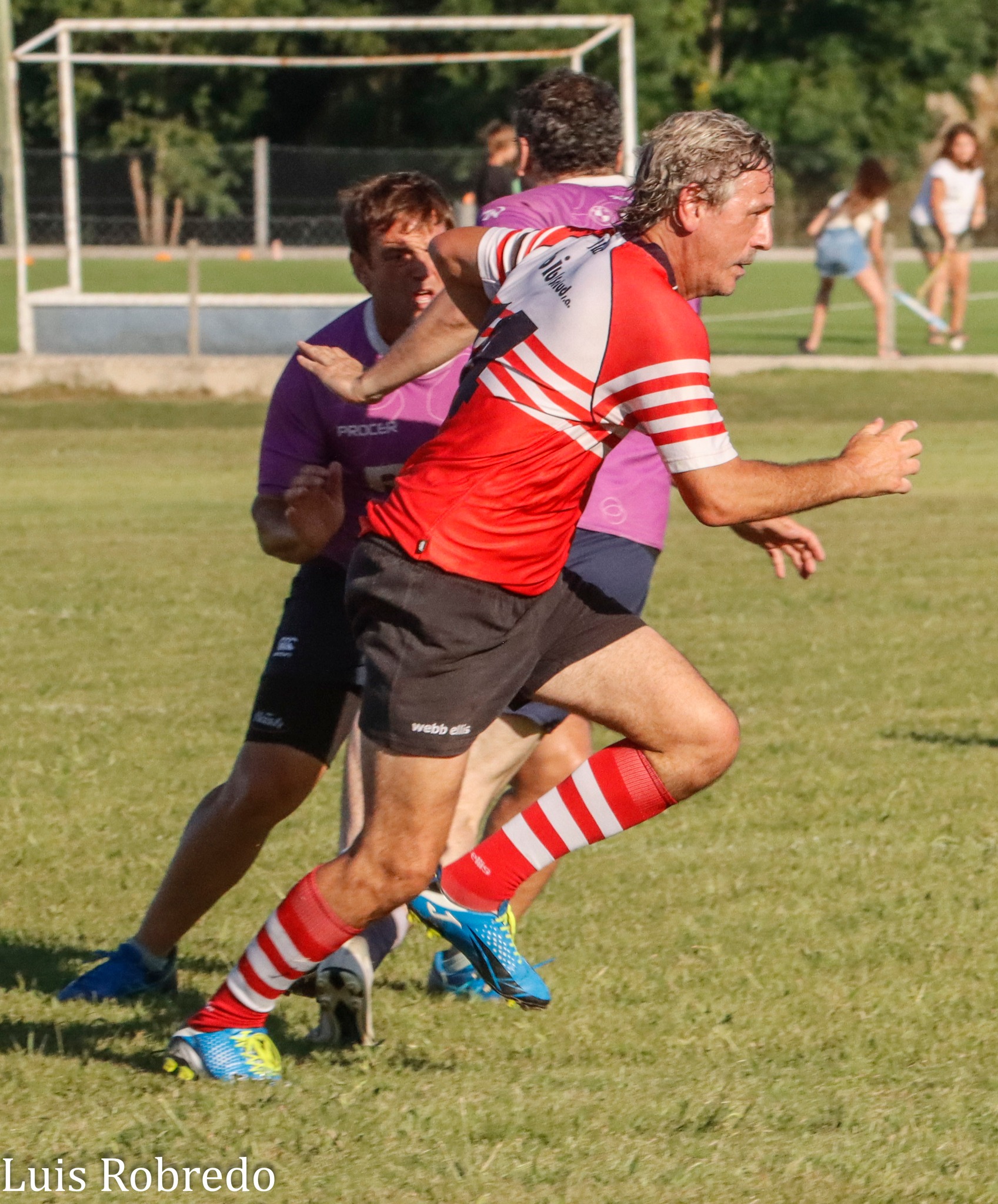  Areco Rugby Club - Club Champagnat - RugbyV - 6TO ENCUENTRO DE VETERANOS DEL ARECO RUGBY CLUB - Areco vs Champagnat (#2024ENCVETARCCHA03) Photo by: Luis Robredo | Siuxy Sports 2024-03-09