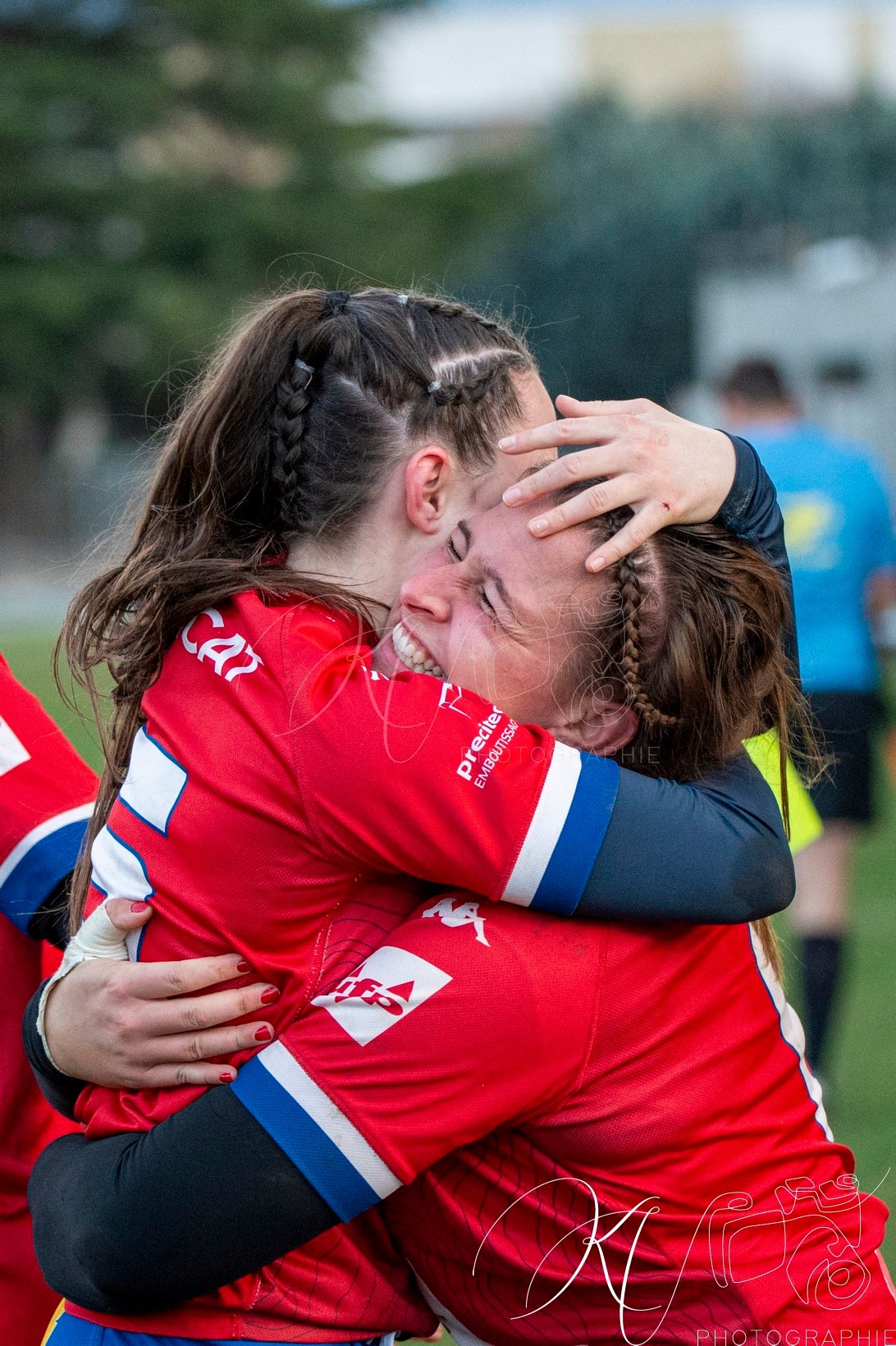  FC Grenoble Rugby - Lyon Olympique Universitaire - Rugby - FFR 2024 - Elite 1 Fém - FCG Amazones (8) vs (5) LOU (#FFR24E1FFCGLOU12) Photo by: Karine Valentin | Siuxy Sports 2024-12-14