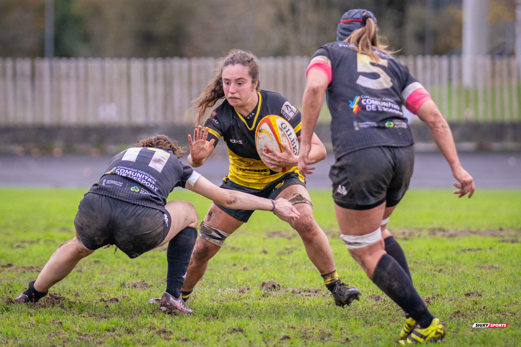  Getxo Artea Rugby Taldea - Rugby Turia - Rugby - FER 2023 - DHB F - Getxo Neskak Rt (25) vs (0) Rugby Turia (#FER23DHBGNRT12) Photo by: Fredy Monfoto | Siuxy Sports 2023-12-10