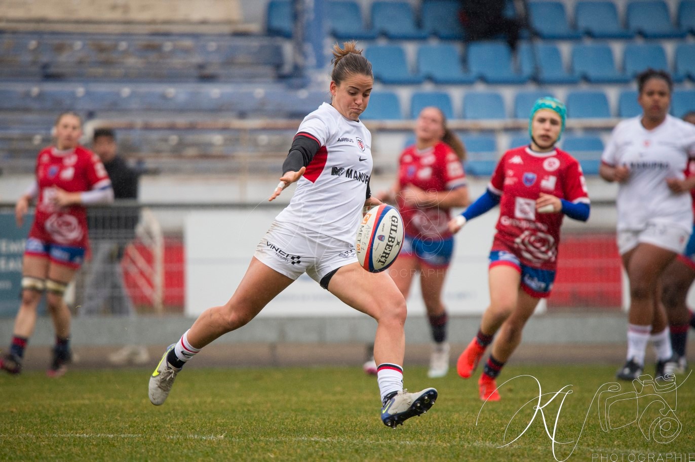  FC Grenoble Rugby - Stade Toulousain - Rugby - FFR 2024 - Élite 1 Fém - FC Grenoble (15) vs (15) Stade Toulousain RF (#FFR24E1FFCGST12) Photo by: Karine Valentin | Siuxy Sports 2024-12-07