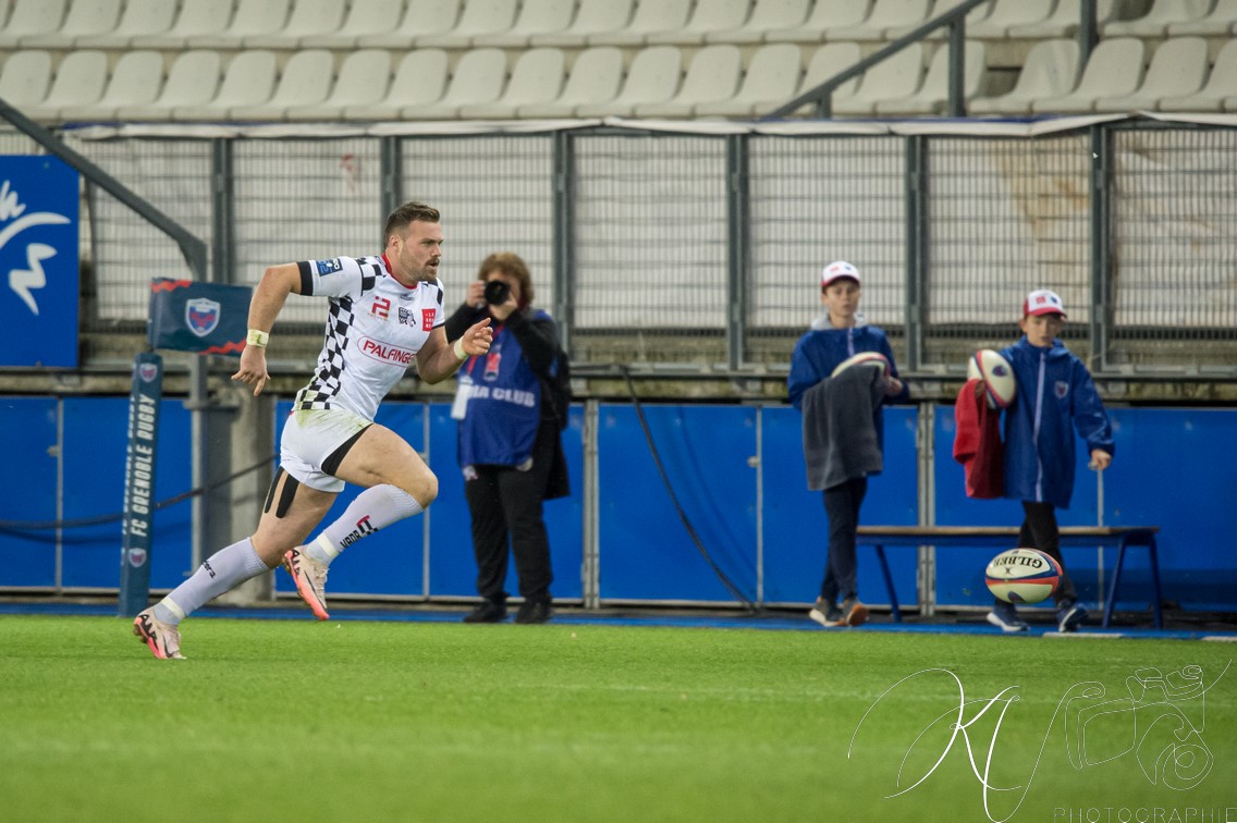 FC Grenoble Rugby - Valence Romans DR - Rugby - PRO D2 2024 - FC Grenoble (44) vs (22) Valence Romans DR (#PROD224FCGVRDR10) Photo by: Karine Valentin | Siuxy Sports 2024-10-11