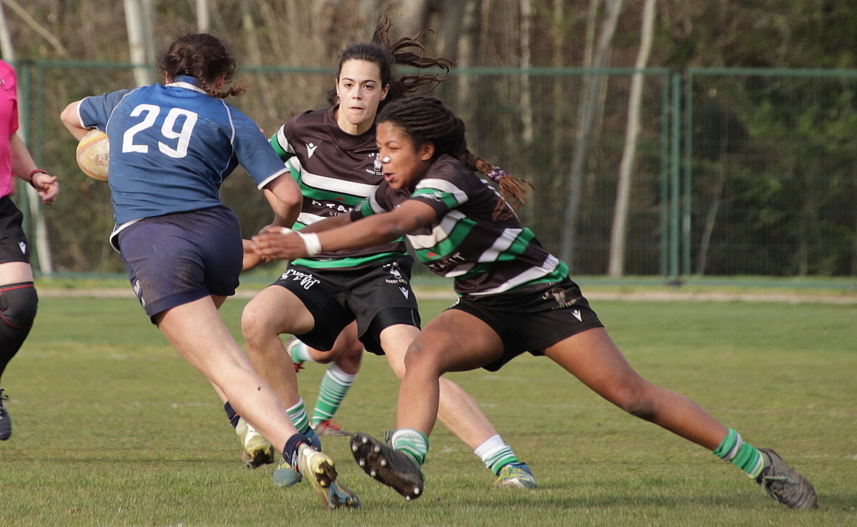  La Única Rugby Taldea - Bera Bera Rugby Taldea - Rugby - FER 2024 - Sr Fem - La Unica RT (12) vs (12) Bera Bera RT - Neskak (#FER24UNIBER03) Photo by:  | Siuxy Sports 2024-03-16
