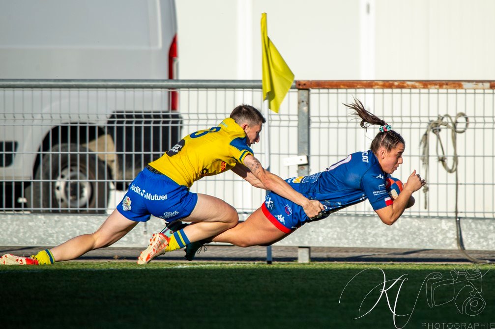  ASM Romagnat rugby féminin - FC Grenoble Rugby - Rugby - FFR 2024 Elite 1 Fém - ASM Romagnat (32) vs (8) Amazones FC Grenoble  (#FFR24E1FASMRFCG11) Photo by: Karine Valentin | Siuxy Sports 2024-11-17