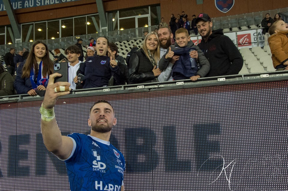  FC Grenoble Rugby - Valence Romans DR - Rugby - PRO D2 2024 - FC Grenoble (44) vs (22) Valence Romans DR (#PROD224FCGVRDR10) Photo by: Karine Valentin | Siuxy Sports 2024-10-11