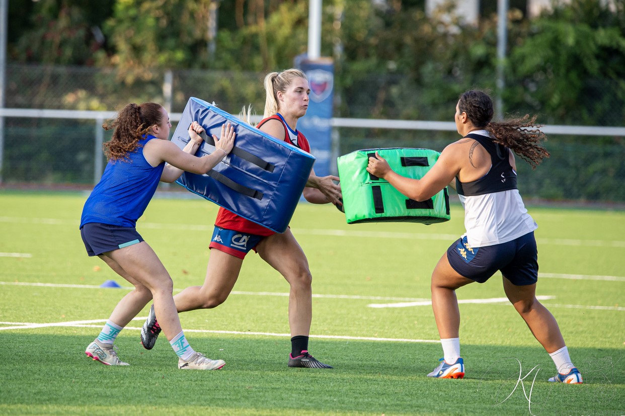  FC Grenoble Rugby -  - Rugby - ENTRAINEMENT FCG Amazones DU 24 août 2024 (#FCG24ENT2408) Photo by: Karine Valentin | Siuxy Sports 2024-08-24