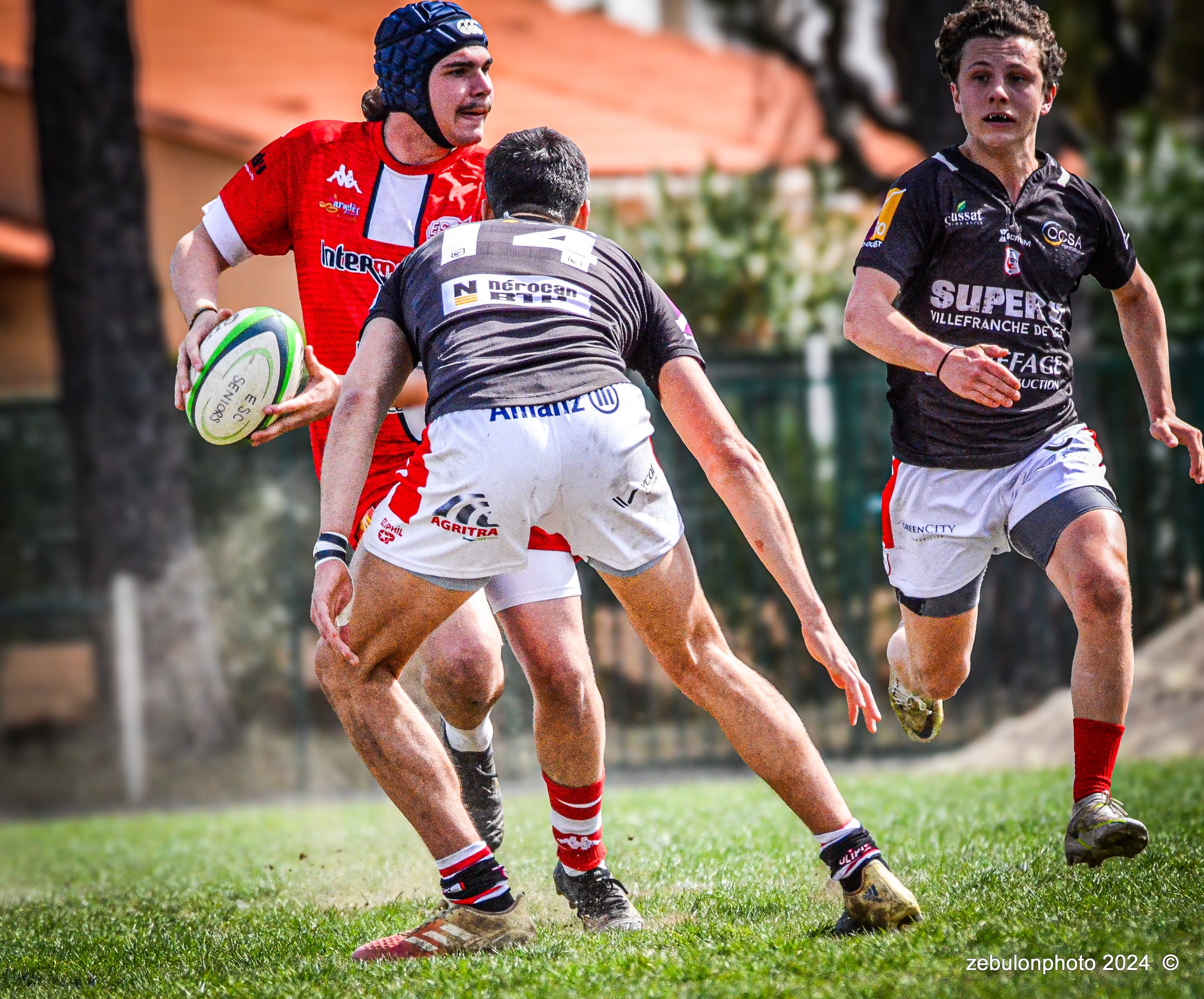  Étoile Sportive Catalane - Football Club Villefranchois - Lauragais - Rugby - FFR -  Fed 2 2024 - Etoile Sportive Catalane vs FC Villefranchois (#FFR24F2ESCFCV03) Photo by: Photo Zebulon | Siuxy Sports 2024-03-23