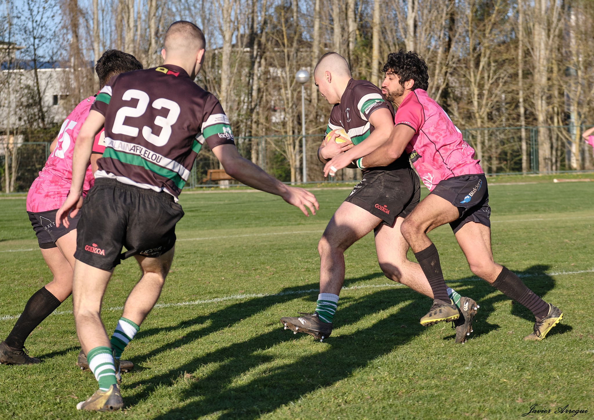 Iñigo LEZA ZARATIEGUI -  La Única Rugby Taldea - Uribealdea Rugby Kirol Elkartea - Rugby - FER 2024 - DHB - La Unica RT (41) vs (9) Uribealdea Rugby - Reel 2 (#FER24DHBUNIURI02) Photo by: Javier Arregui | Siuxy Sports 2024-03-23