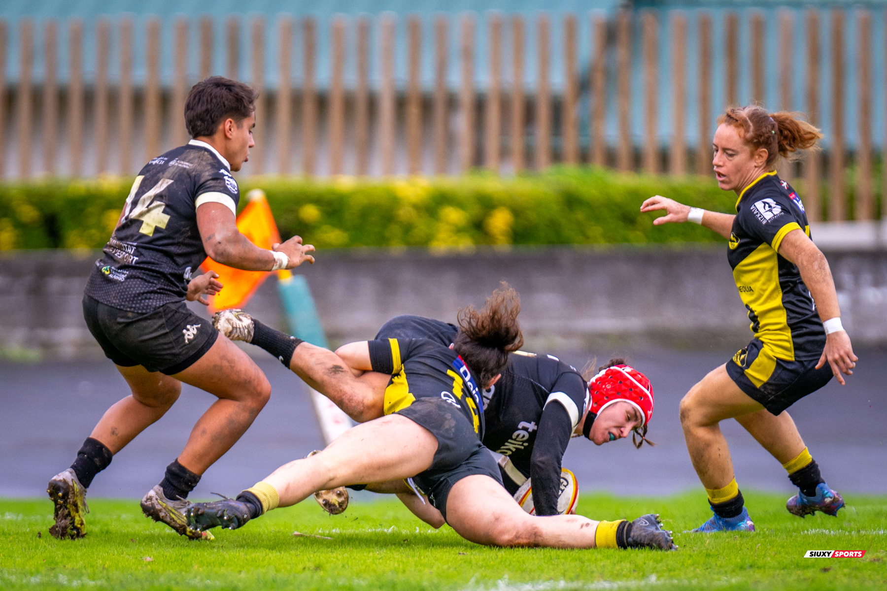  Getxo Artea Rugby Taldea - Rugby Turia - Rugby - FER 2023 - DHB F - Getxo Neskak Rt (25) vs (0) Rugby Turia (#FER23DHBGNRT12) Photo by: Fredy Monfoto | Siuxy Sports 2023-12-10