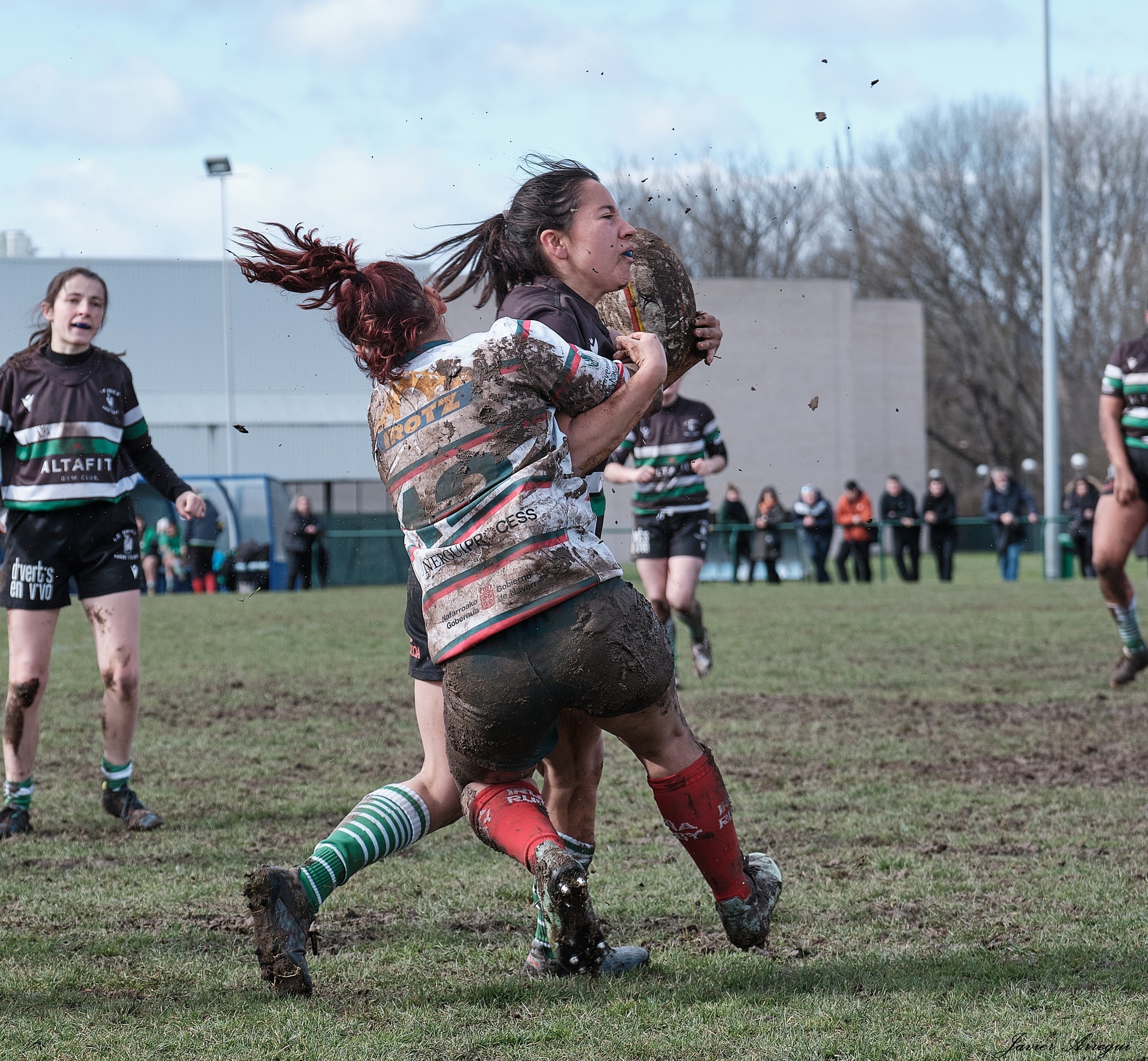 La Única Rugby Taldea - Iruña Rugby Club - Rugby - FER 2024 - La Unica RT vs Iruña Rugby Club - Neskak (#FER24UNIIRU02) Photo by: Javier Arregui | Siuxy Sports 2024-02-10