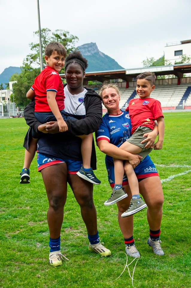  FC Grenoble Rugby - Stade Toulousain - Rugby - FFR 2024 Élite 1 F - FC Grenoble Amazones (23) vs (17) Stade Toulousain (#FFR24EL1FFCGST05) Photo by: Karine Valentin | Siuxy Sports 2024-05-12