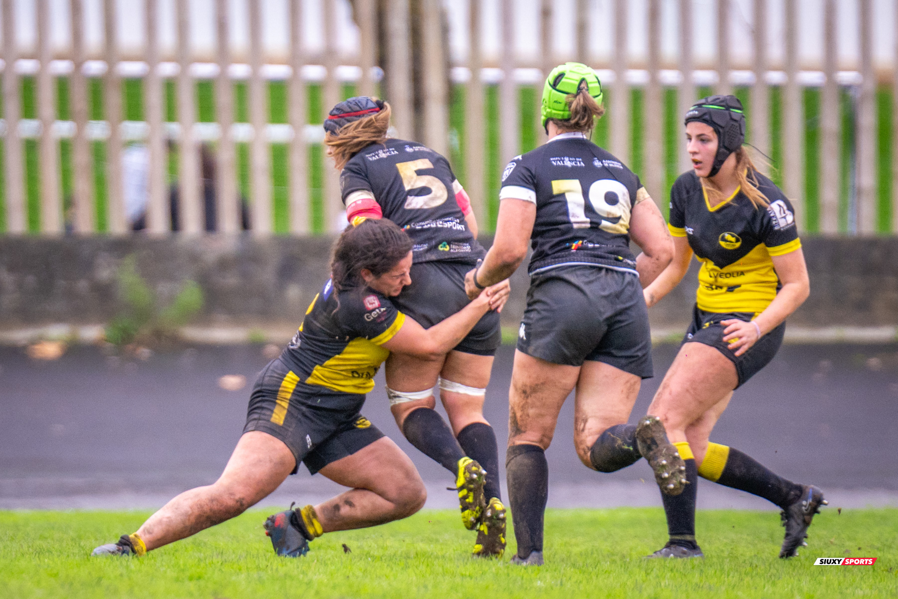  Getxo Artea Rugby Taldea - Rugby Turia - Rugby - FER 2023 - DHB F - Getxo Neskak Rt (25) vs (0) Rugby Turia (#FER23DHBGNRT12) Photo by: Fredy Monfoto | Siuxy Sports 2023-12-10
