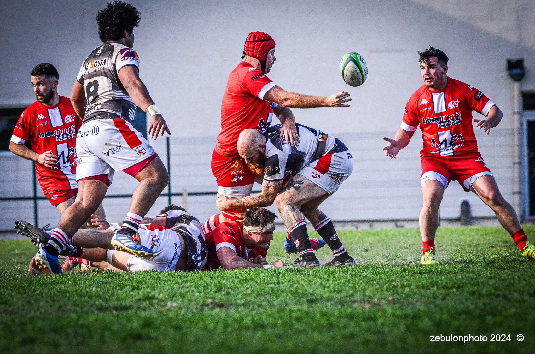  Étoile Sportive Catalane - Football Club Villefranchois - Lauragais - Rugby - FFR -  Fed 2 2024 - Etoile Sportive Catalane vs FC Villefranchois (#FFR24F2ESCFCV03) Photo by: Photo Zebulon | Siuxy Sports 2024-03-23