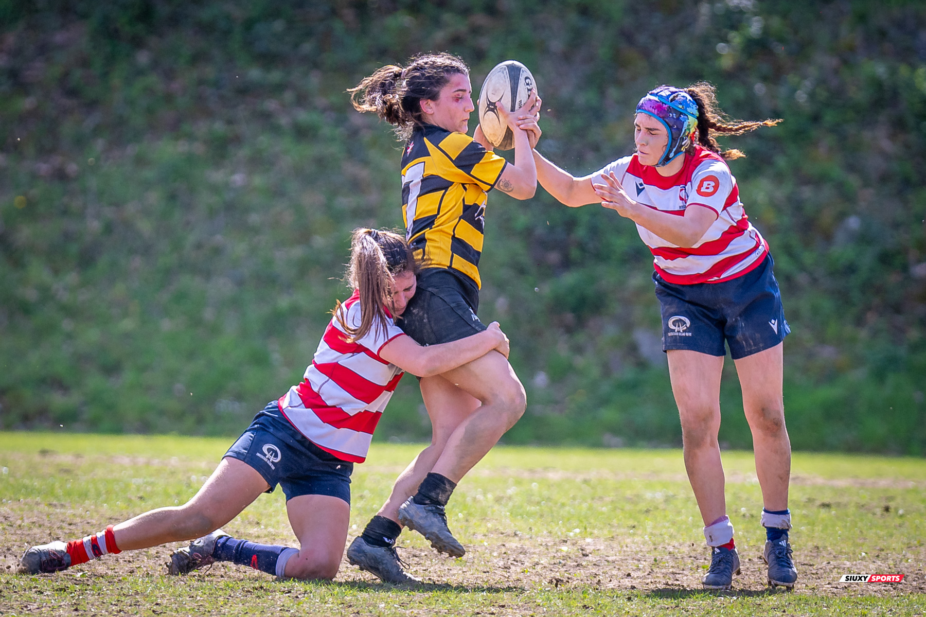  Elorrio Rugby Taldea - Universitario Bilbao Rugby - Rugby - FER 2024 - Sr Fem - Elorrio RT vs Universitario Bilbao Rugby - Neskak (#FER24ERTUBR03) Photo by: Fredy Monfoto | Siuxy Sports 2024-03-17