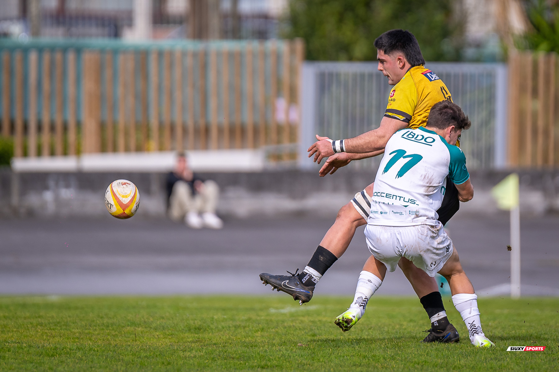 Unai LARRINAGA ZORROZUA -  Getxo Artea Rugby Taldea - Rugby Club Valencia - Rugby - FER 2024 - DHB - Getxo RT (14) vs (16) Valencia RC (#FER24DHBGRTVRC01) Photo by: Fredy Monfoto | Siuxy Sports 2024-01-28