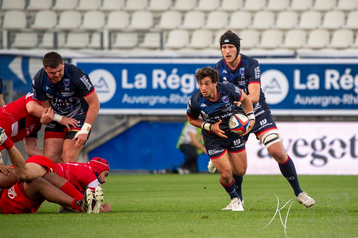 José MADEIRA -  FC Grenoble Rugby - Stade Aurillacois - Rugby - FFR - 2024 PRO D2 - FC Grenoble (55) vs (10) Aurillac (#PD224T14FCGAUR04) Photo by: Karine Valentin | Siuxy Sports 2024-04-12