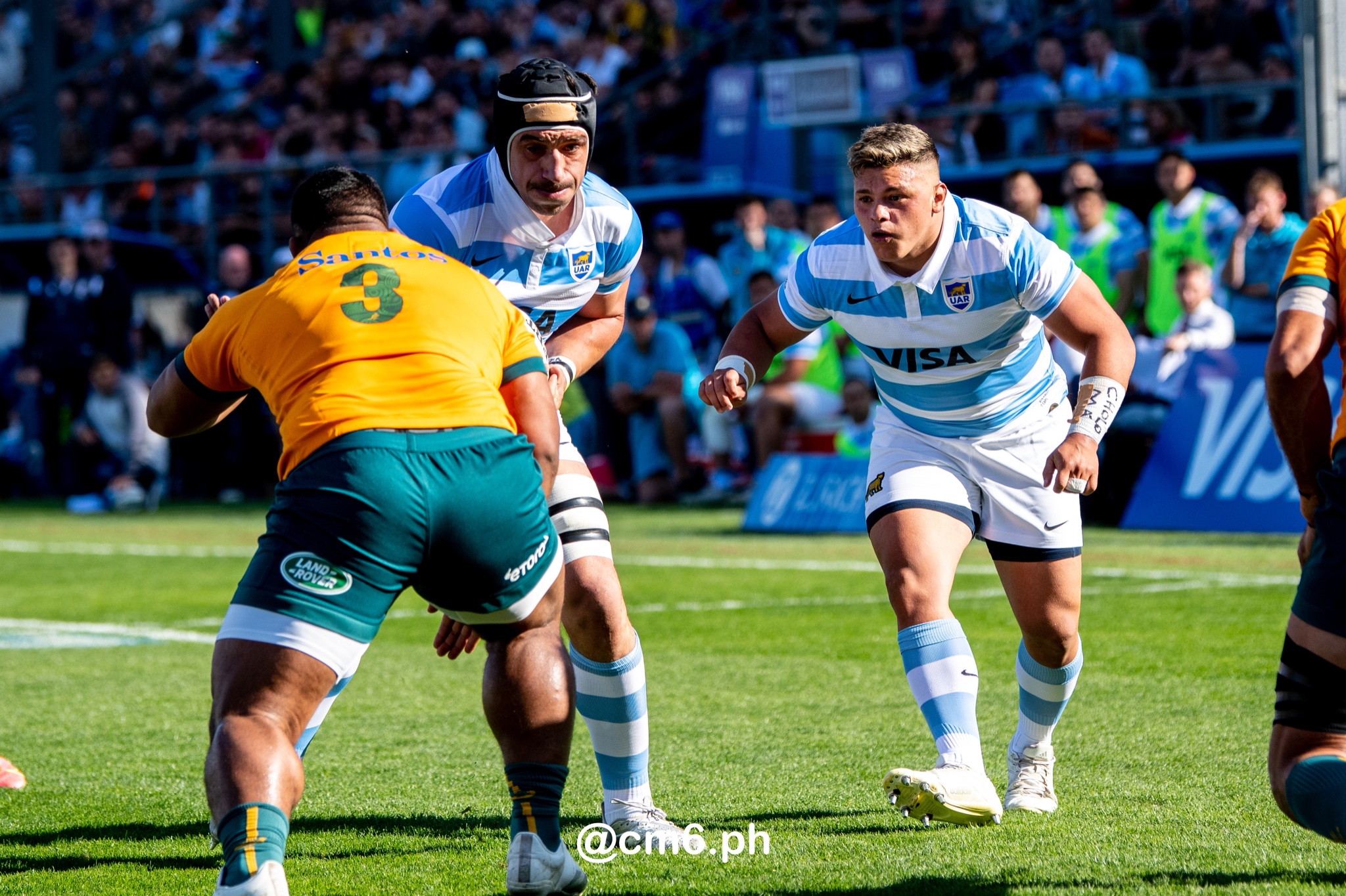  Selección Argentina de Rugby XV - Australia national rugby union team (M) - Rugby - Rugby Championship - Pumas (26) vs (41) Australia - Mendoza - Reel B (#RCH22ARGAUSb07) Photo by: Christian Mas | Siuxy Sports 2022-07-06