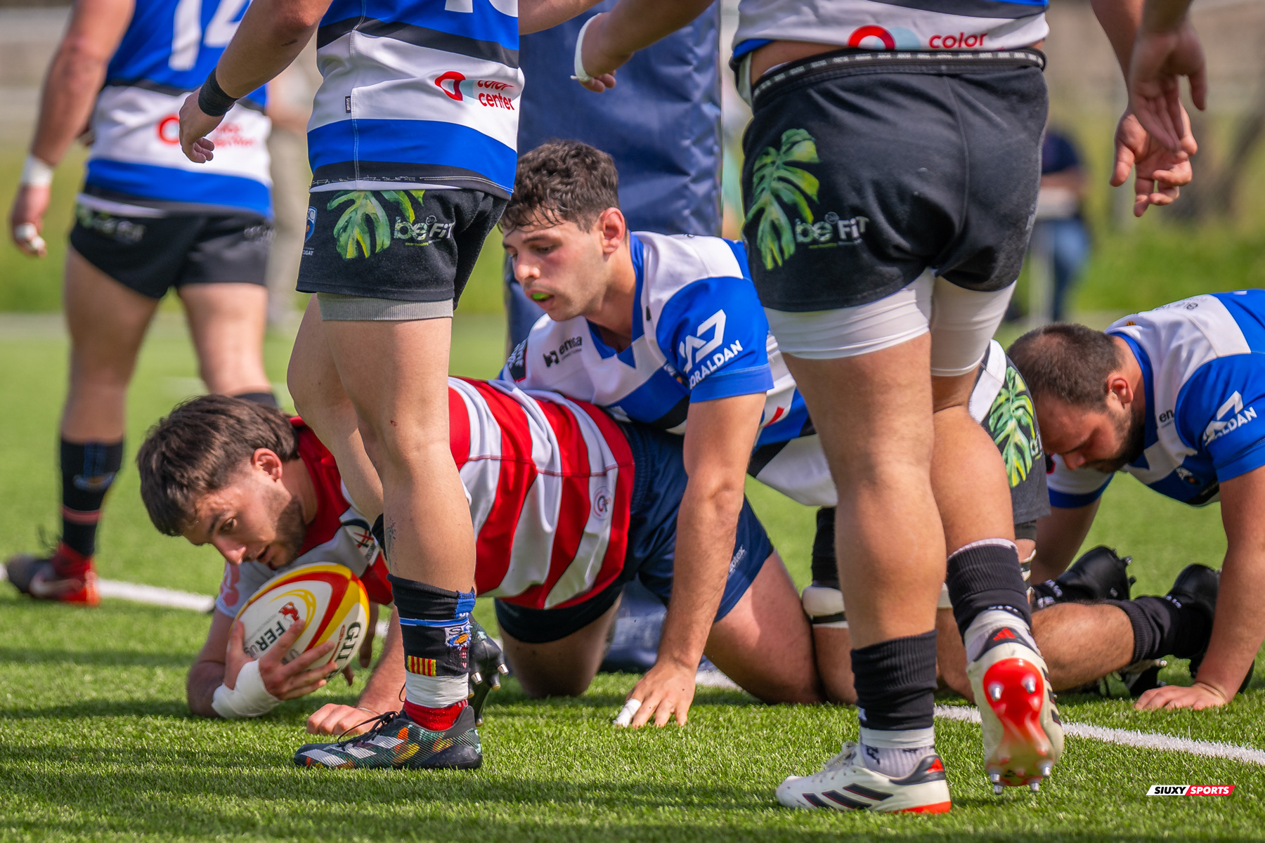 Lluc HINOJOSA ESCUDE -  Universitario Bilbao Rugby - Club de Rugby Sant Cugat - Rugby - FER 2024 - DHB - Universitario Bilbao Rugby (34) VS (31) Club de Rugby Sant Cugat (#FER24UBRSCG04) Photo by: Fredy Monfoto | Siuxy Sports 2024-04-14