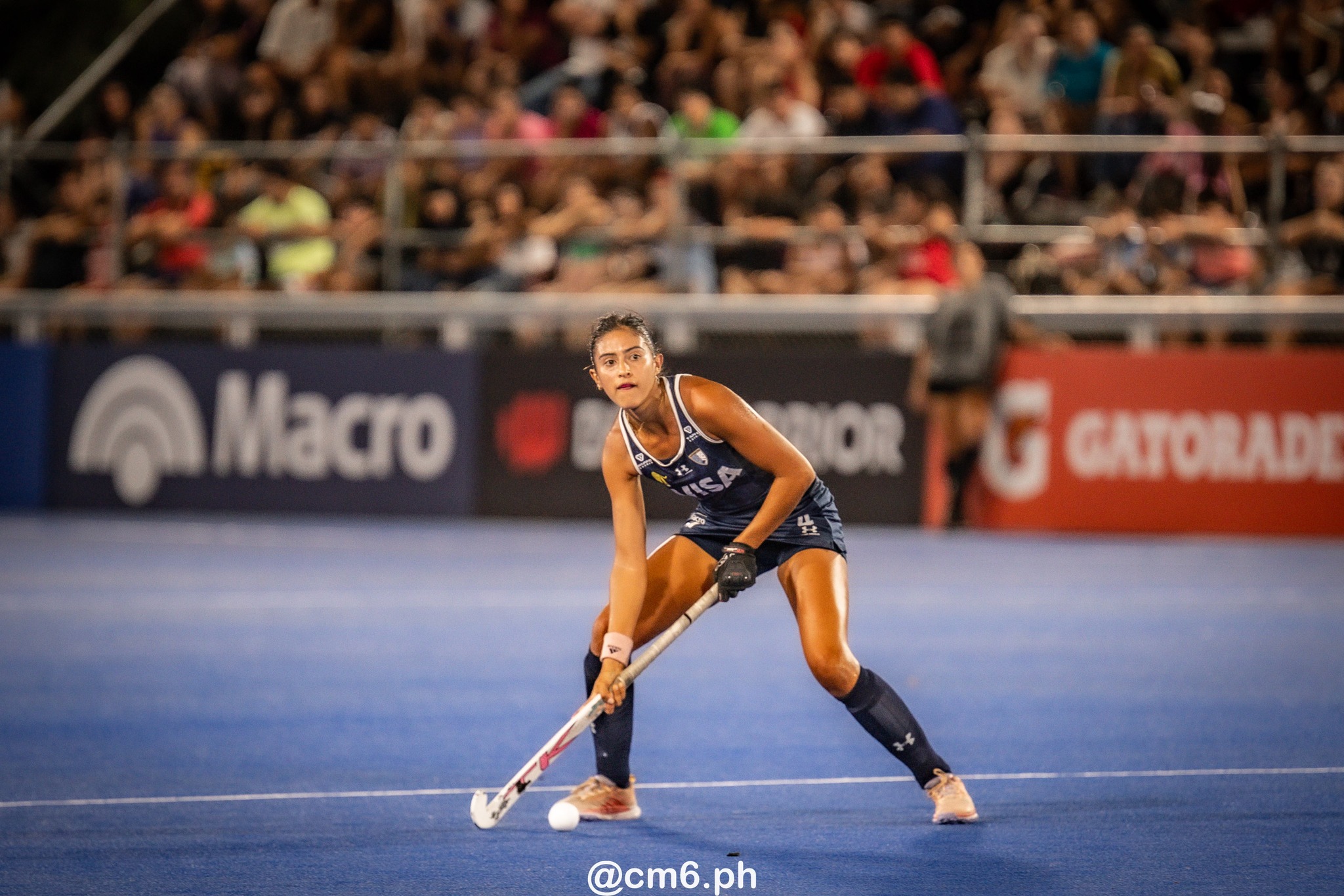 Valentina RAPOSO -  Selección femenina de hockey sobre césped de Argentina - Germany women's national field hockey team - Field hockey - FIH Pro League Fem 2023-2024 - Argentina (3) vs (1) Germany (#FIHPF24ARGGER02) Photo by: Christian Mas | Siuxy Sports 2024-02-16