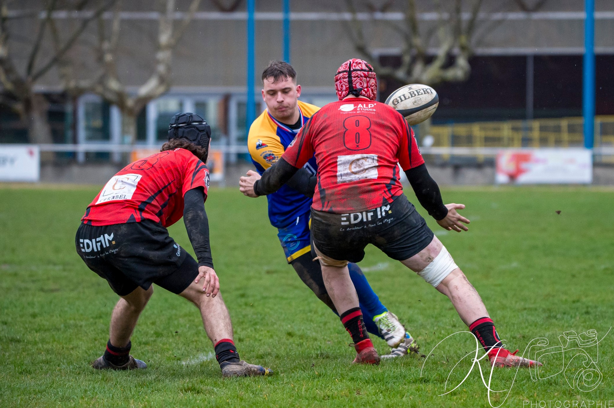  US Deux Ponts - US Renage Rives Rugby - Rugby - Fed2 2024 - US Deux Ponts vs Renage Rives (#F224US2PRRR03) Photo by: Karine Valentin | Siuxy Sports 2024-03-03