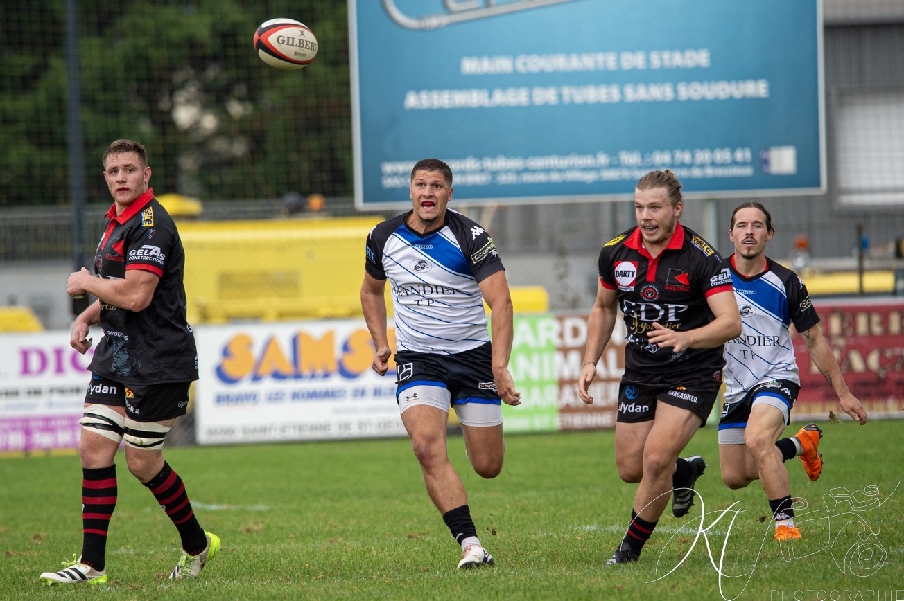  Bièvre Saint-Geoirs RC - US Vinay - Rugby - FFR 2024 Fed2 - Bievre SG vs US Vinay (#FFR24F2BSGUSV09) Photo by: Karine Valentin | Siuxy Sports 2024-09-22