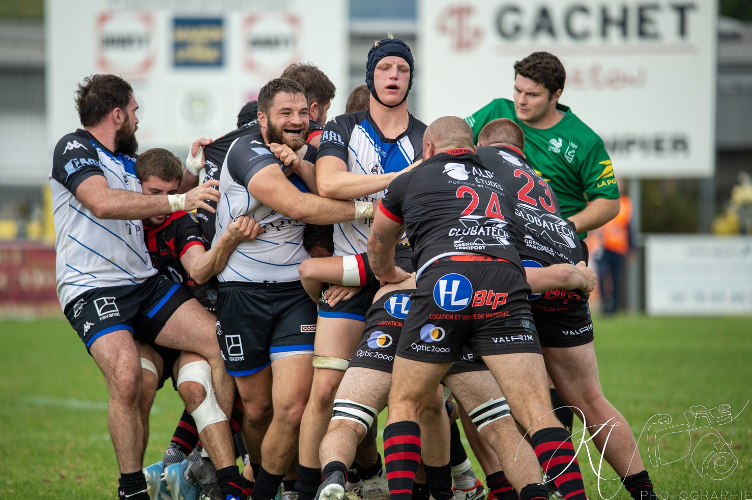  Bièvre Saint-Geoirs RC - US Vinay - Rugby - FFR 2024 Fed2 - Bievre SG vs US Vinay (#FFR24F2BSGUSV09) Photo by: Karine Valentin | Siuxy Sports 2024-09-22