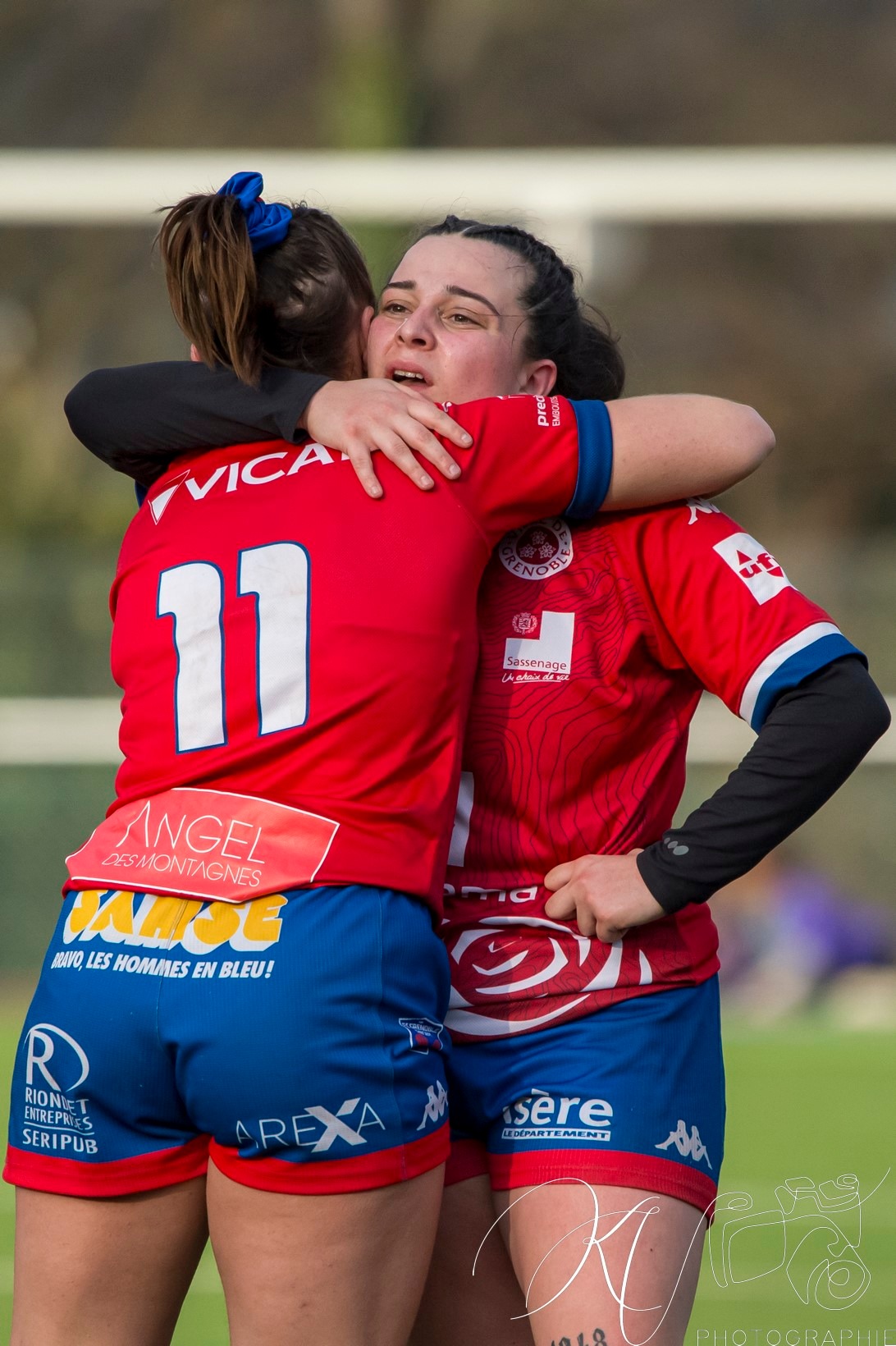 FC Grenoble Rugby - Blagnac - Rugby - 2024 Élite 1 Féminine - FC Grenoble Amazones (18)  vs (13) Blagnac (#E1G24FCGBLA02) Photo by: Karine Valentin | Siuxy Sports 2024-02-18