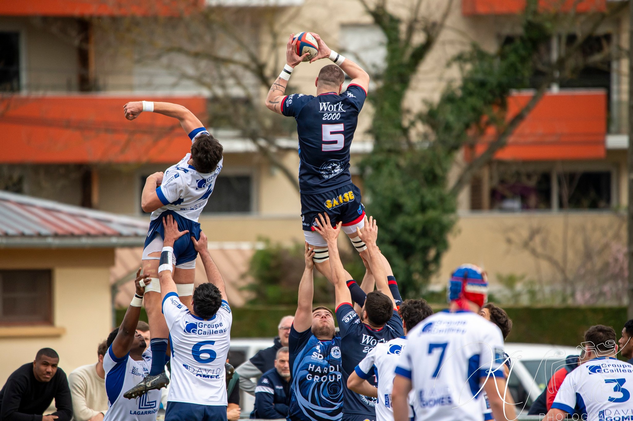  FC Grenoble Rugby - US Colomiers - Rugby - 2024 Espoirs - FC Grenoble (19) vs (13) US Colomiers (#ESP24FCGUSC03) Photo by: Karine Valentin | Siuxy Sports 2024-03-17