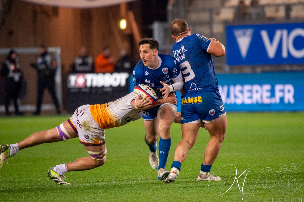  FC Grenoble Rugby - Soyaux Angoulême - Rugby - FFR 2024 - Pro D2 - FC Grenoble Rugby (37) vs (7) Soyaux Angouleme (#PD224PD2FCGSO11) Photo by: Karine Valentin | Siuxy Sports 2024-11-15
