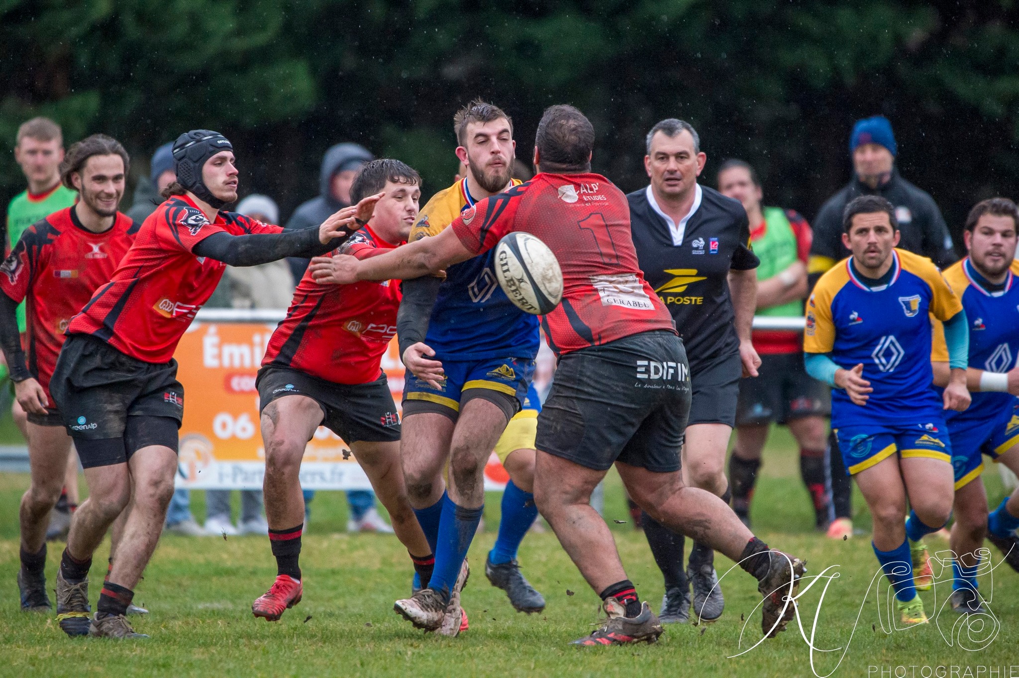  US Deux Ponts - US Renage Rives Rugby - Rugby - Fed2 2024 - US Deux Ponts vs Renage Rives (#F224US2PRRR03) Photo by: Karine Valentin | Siuxy Sports 2024-03-03