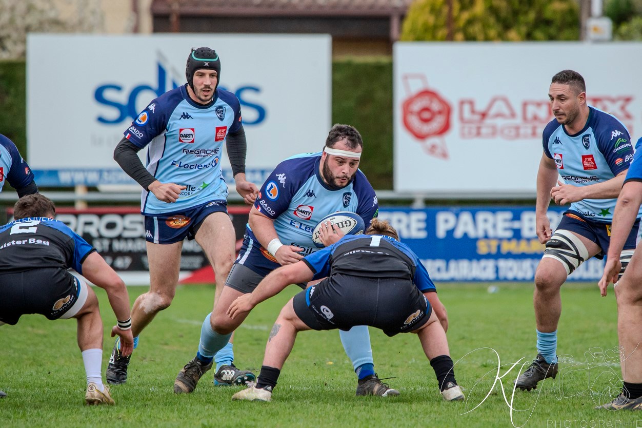  Saint-Marcellin Sports - US Vinay - Rugby - FFR 2024 Fed2 - SMS (13) vs (19) US Vinay (#FFR24F2SMSUSV03) Photo by: Karine Valentin | Siuxy Sports 2024-03-31