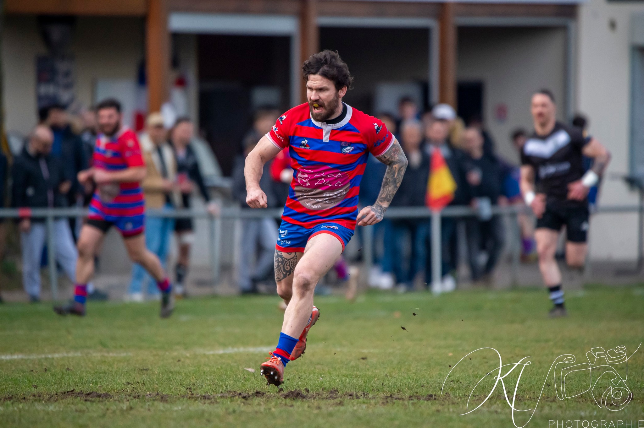  Rugby Club de Seyssins - Rugby Club Le Teil - Rugby - Fed3 2024 - RC de Seyssins vs RC Le Teil (#F324RCSRCLT02) Photo by: Karine Valentin | Siuxy Sports 2024-02-12
