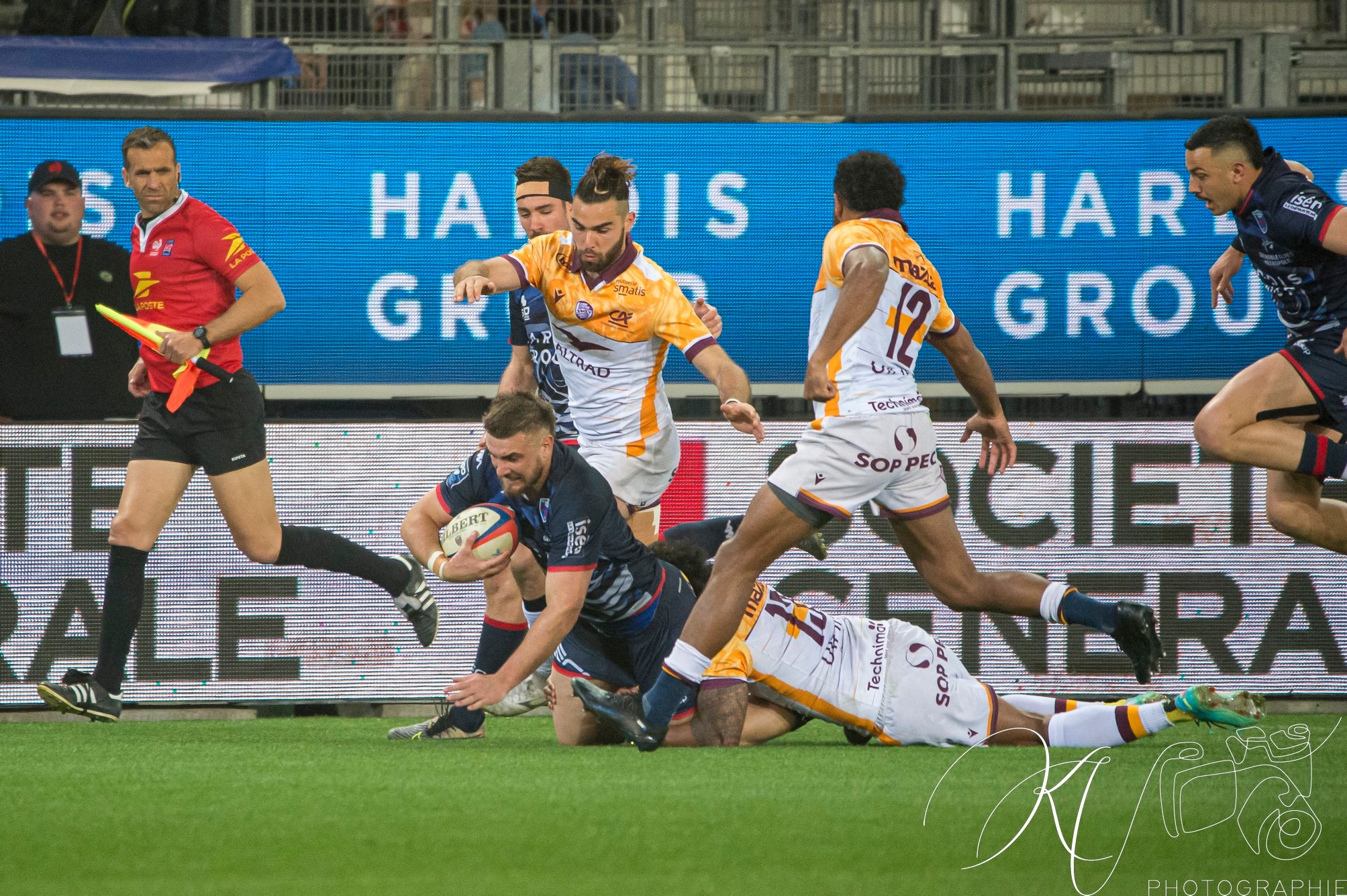  FC Grenoble Rugby - Soyaux Angoulême - Rugby - PRO D2 - FC Grenoble (21) vs (18) Soyaux Angouleme (#PD224FCGSAN03) Photo by: Karine Valentin | Siuxy Sports 2024-03-29