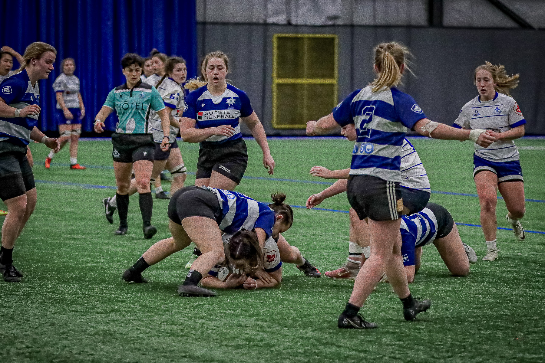  Équipe féminine - Rugby Québec -  - Rugby - QORC-CROQ 2024 - Québec Est (22) vs (16) Québec Ouest  (#RQ24CROQESTOUE04) Photo by: Photo Mayarts | Siuxy Sports 2024-04-01