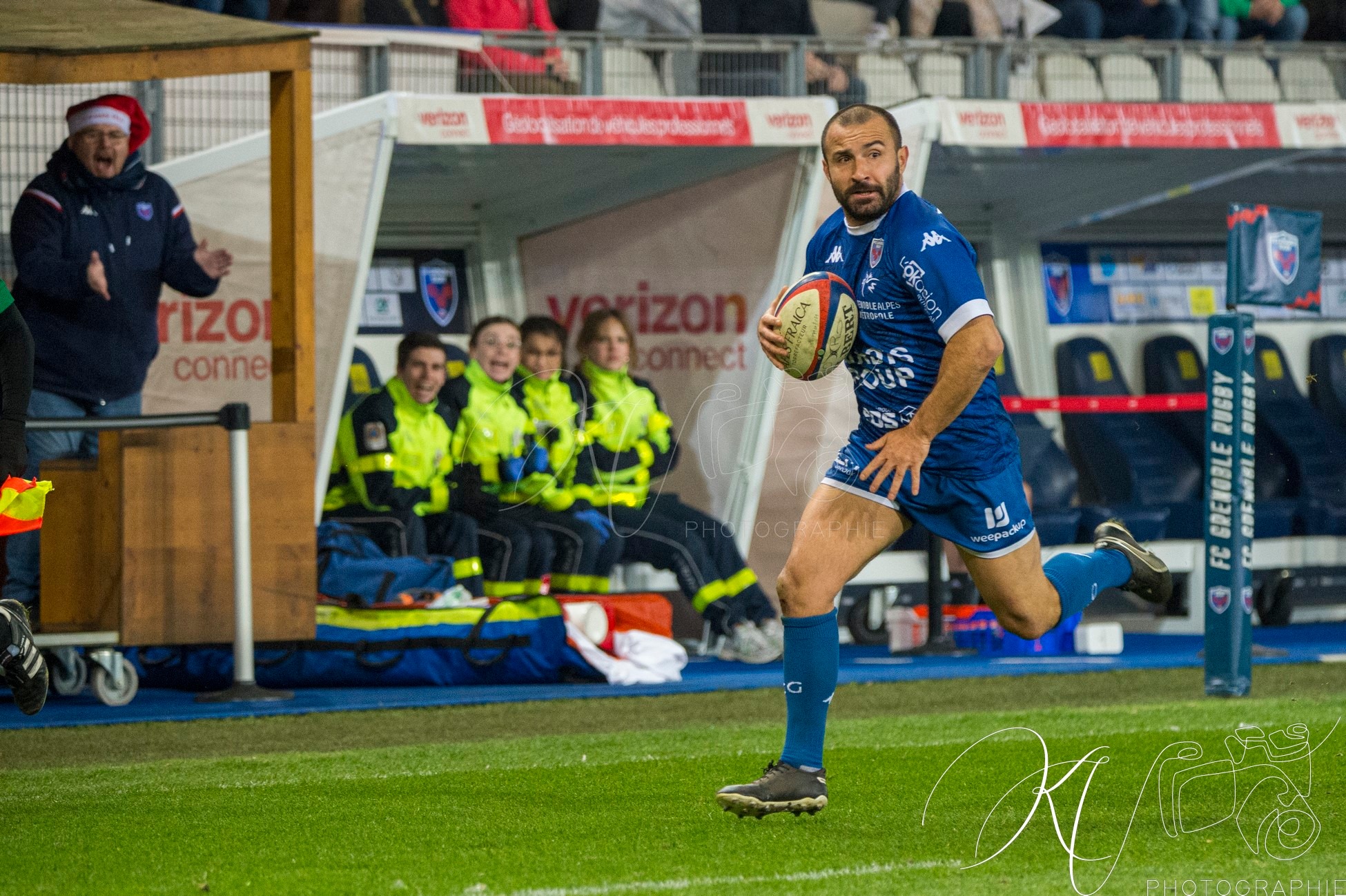  FC Grenoble Rugby - CA Brive - Rugby - FFR 2024 Fed2 - FC Grenoble Rugby (34) vs (22) CA Brive (#FFR24F2FCGBRI12) Photo by: Karine Valentin | Siuxy Sports 2024-12-13
